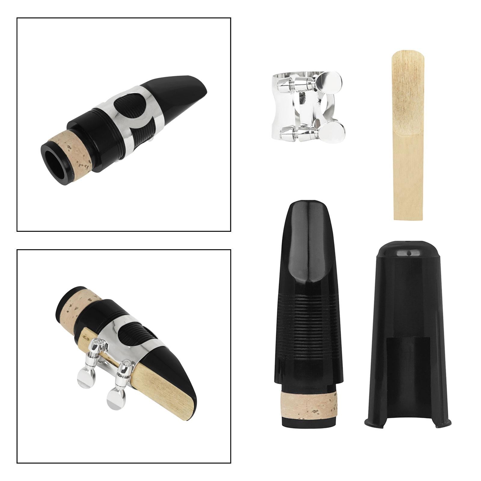 4Pcs Woodwind Mouthpieces Woodwind Instrument Parts for Music Exercise Stage