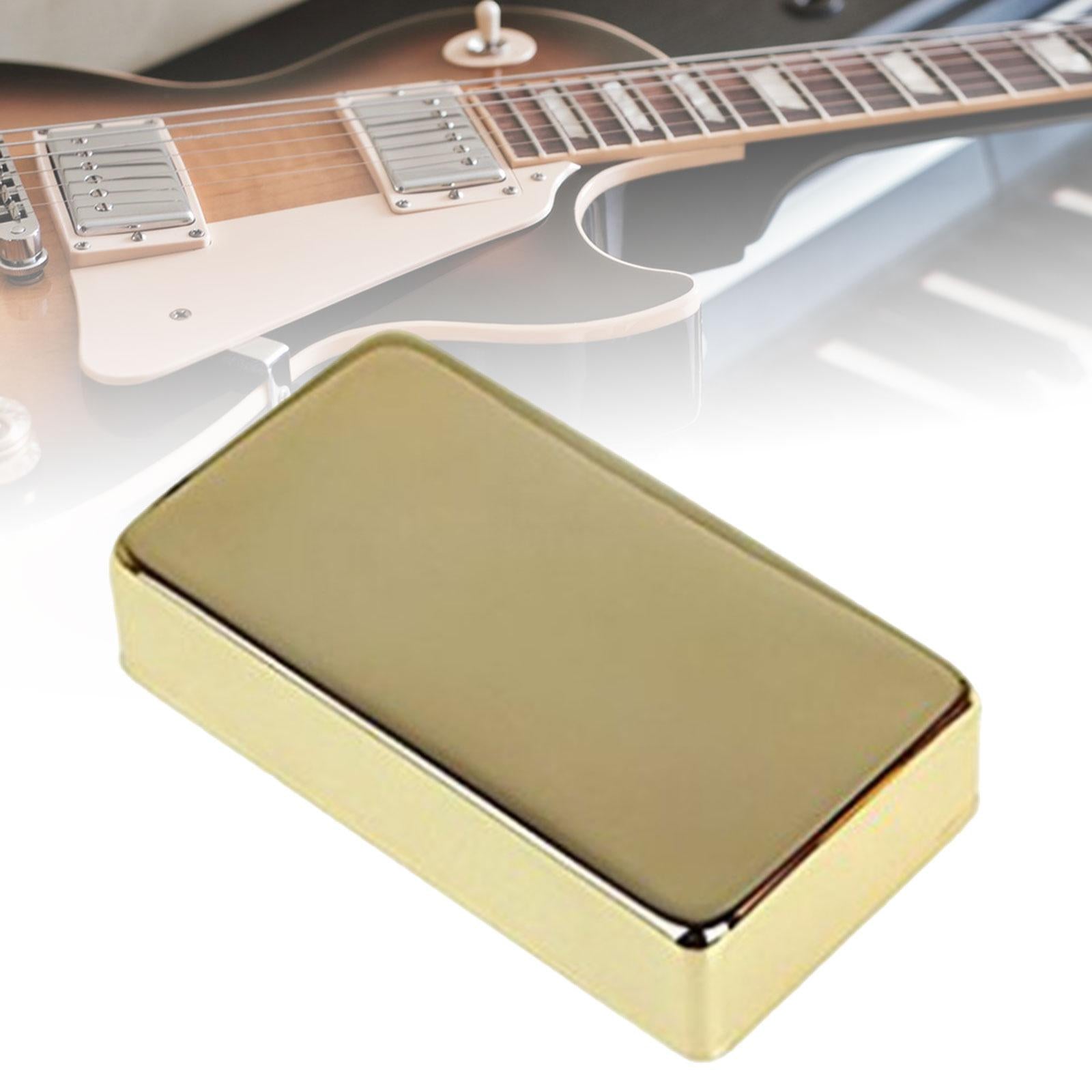 Guitar Pickup Cover Lightweight Guitar Pickup Lid for Guitar Accessory Gold