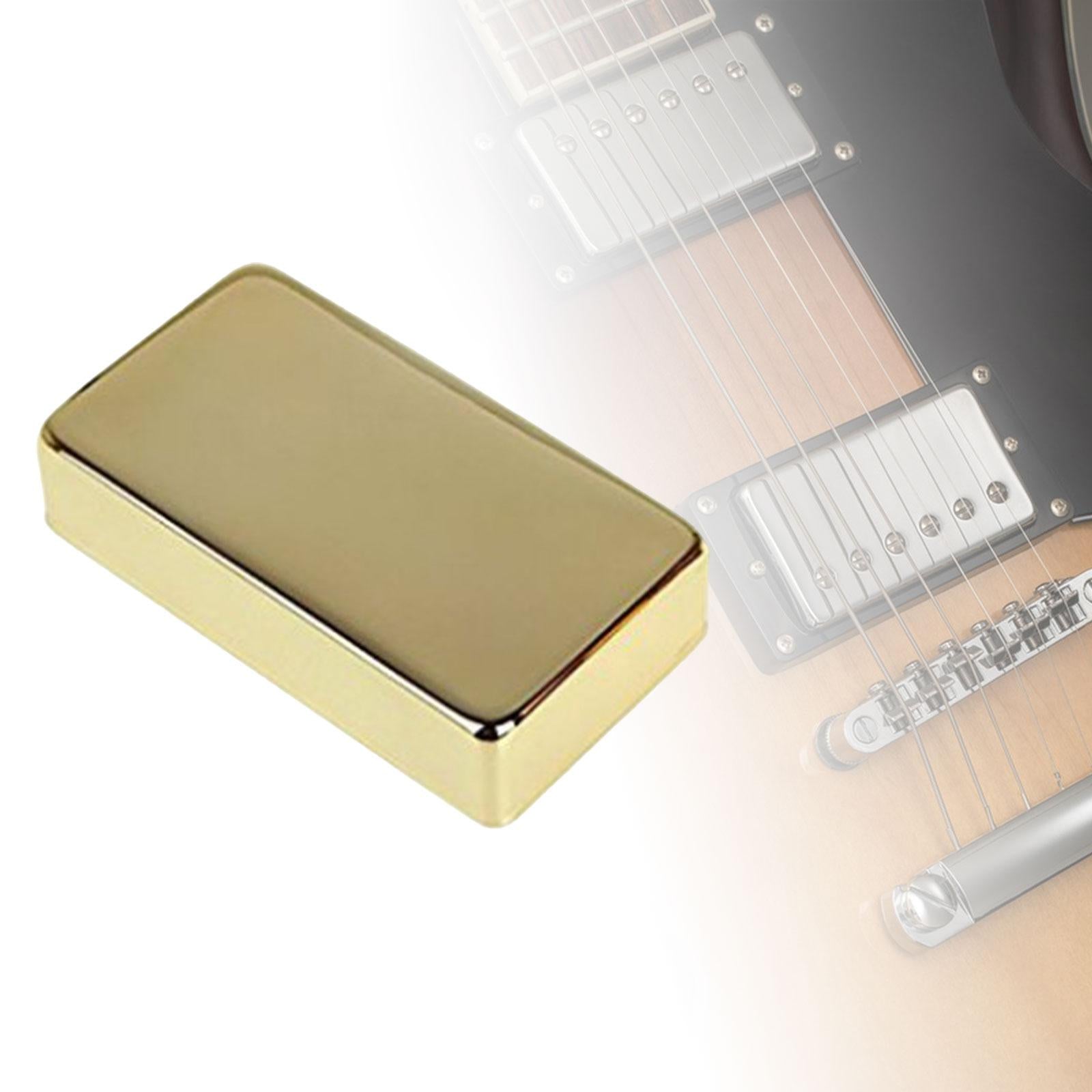 Guitar Pickup Cover Lightweight Guitar Pickup Lid for Guitar Accessory Gold