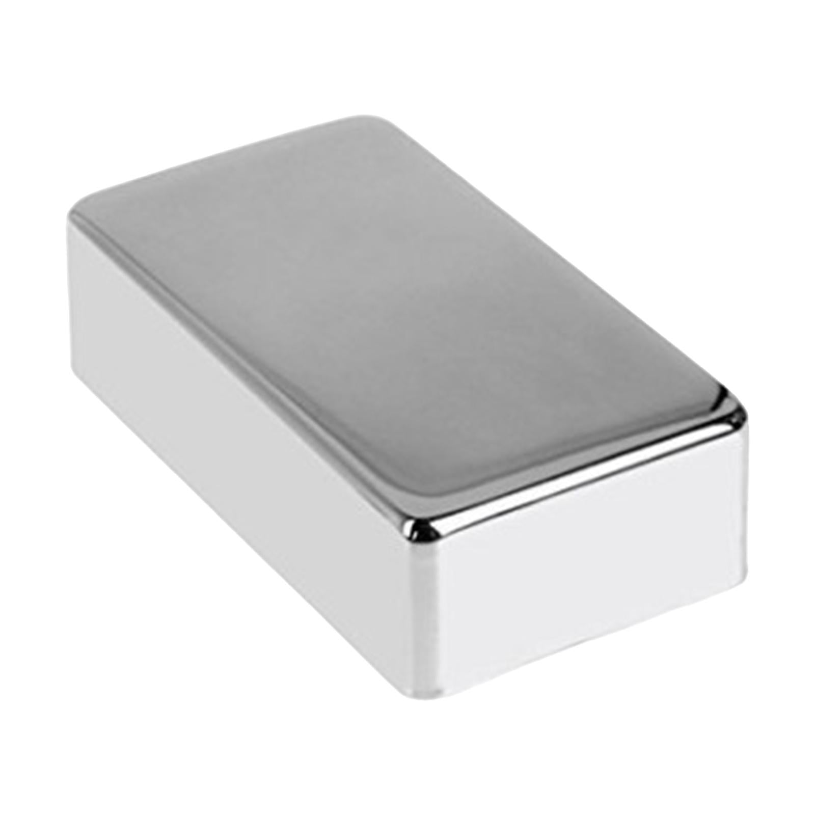 Guitar Pickup Cover Lightweight Guitar Pickup Lid for Guitar Accessory Silver