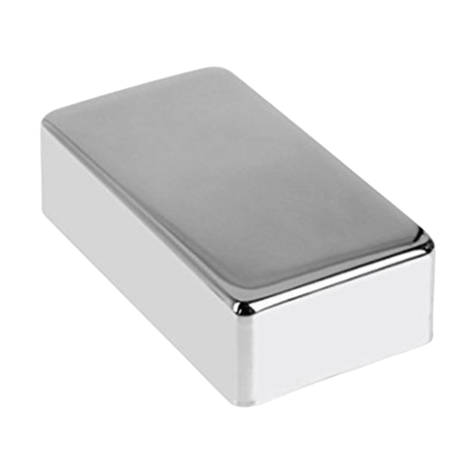 Guitar Pickup Cover Lightweight Guitar Pickup Lid for Guitar Accessory Silver