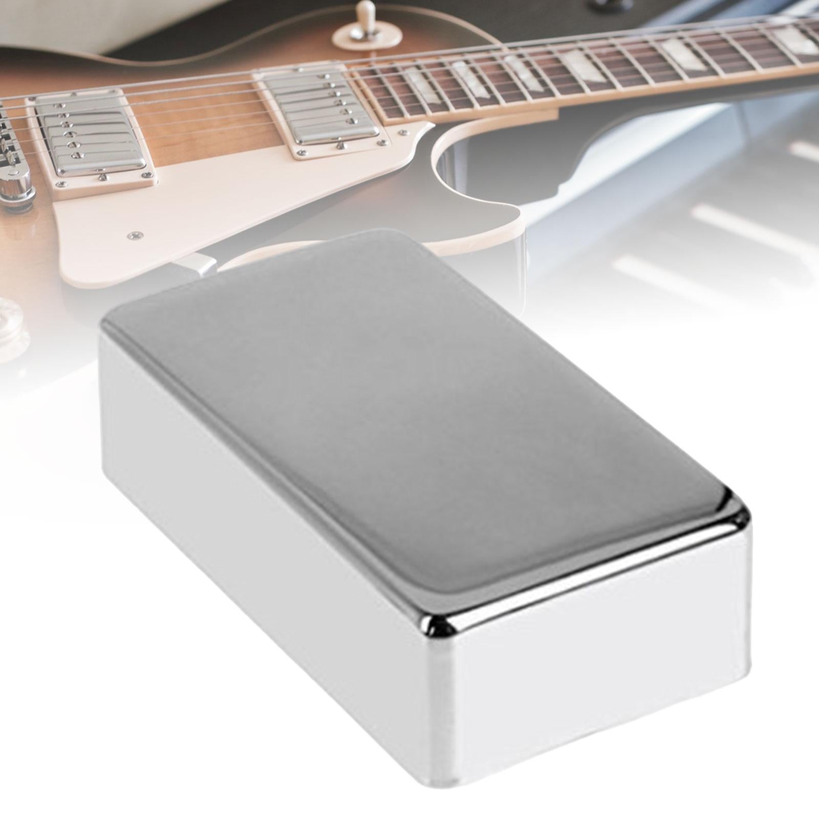 Guitar Pickup Cover Lightweight Guitar Pickup Lid for Guitar Accessory Silver