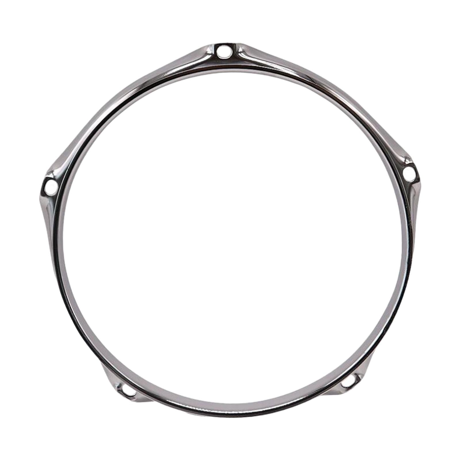 5 Holes Tom Drum Hoop Heavy Duty 5 Holes Hoop for Instrument Accessory Office 12inch upper circle