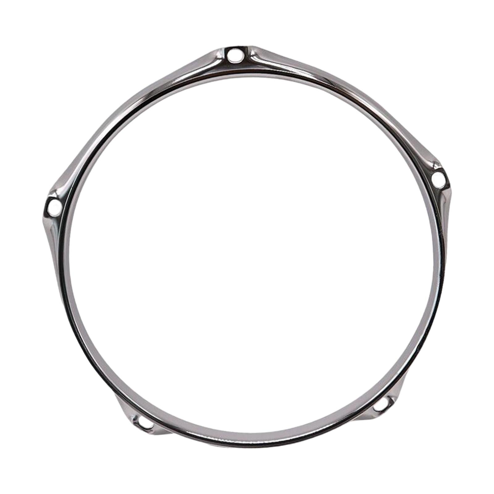 5 Holes Tom Drum Hoop Heavy Duty 5 Holes Hoop for Instrument Accessory Office 12inch next circle