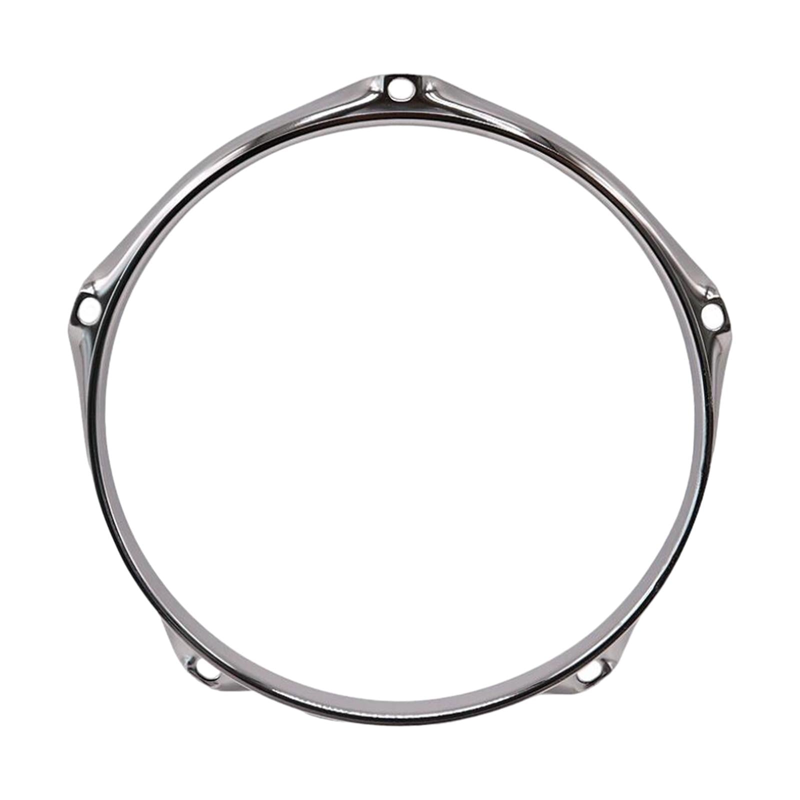 5 Holes Tom Drum Hoop Heavy Duty 5 Holes Hoop for Instrument Accessory Office 12inch next circle