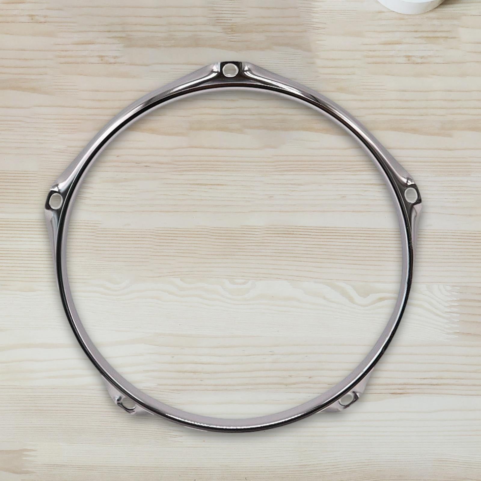 5 Holes Tom Drum Hoop Heavy Duty 5 Holes Hoop for Instrument Accessory Office 12inch next circle