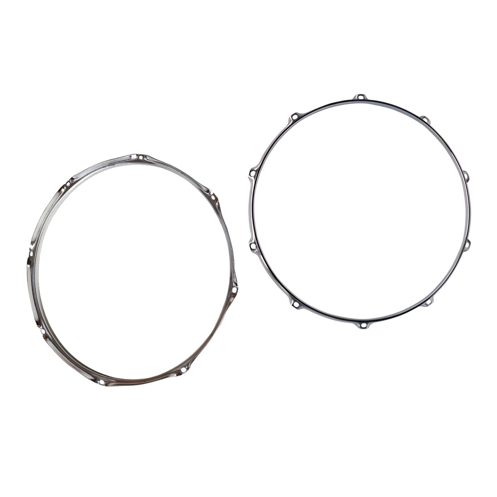 Drum Hoop Portable 14 inch 8 Lug Batter Hoop for Accessory Home Decor Office Next Circle