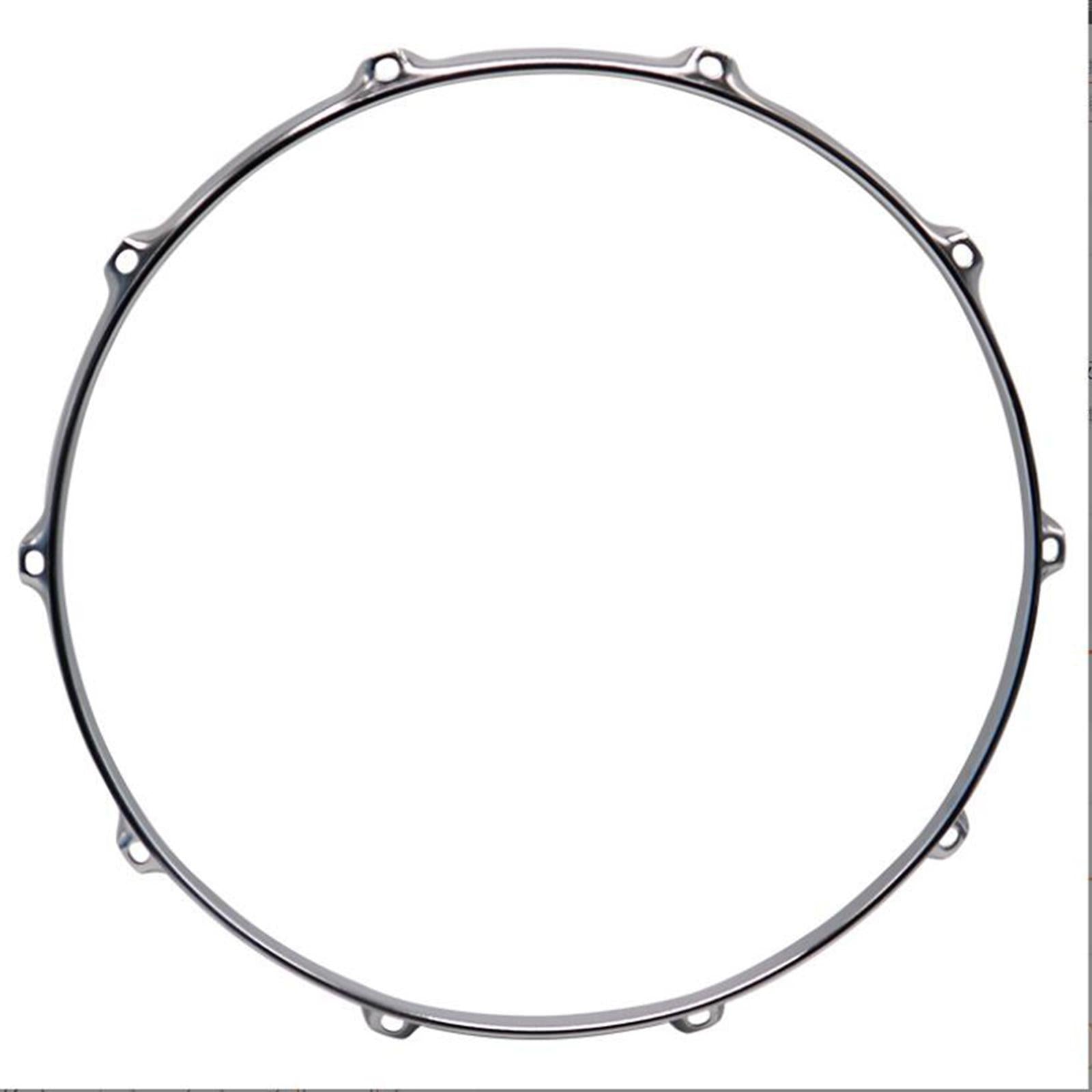Drum Hoop Portable 14 inch 8 Lug Batter Hoop for Accessory Home Decor Office Next Circle