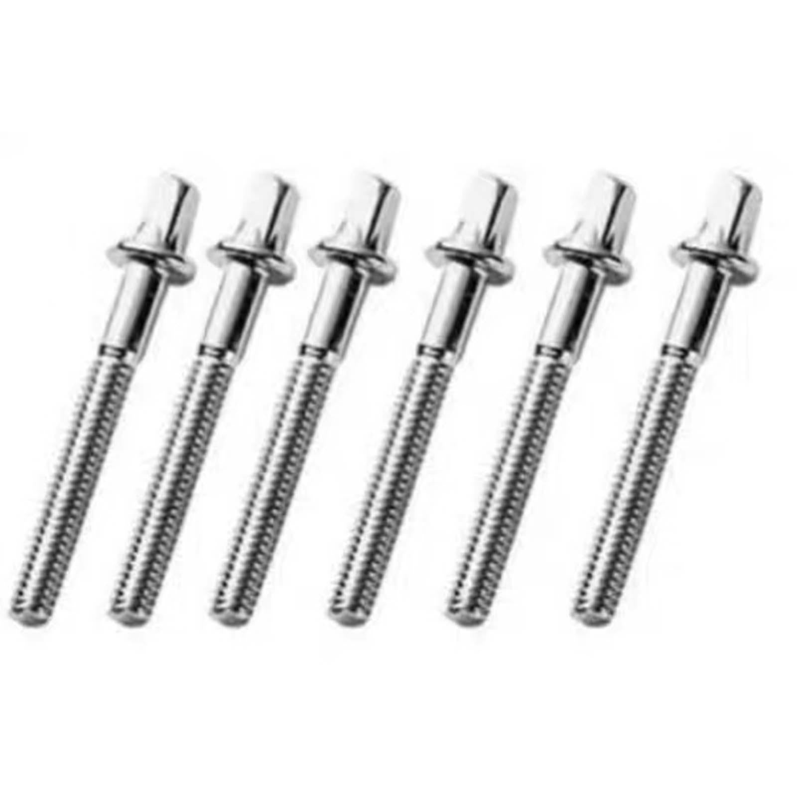 10 Pieces Metal Drum Tight Screw Durable Drums Accessories Percussion Mounts 6mmx45mm