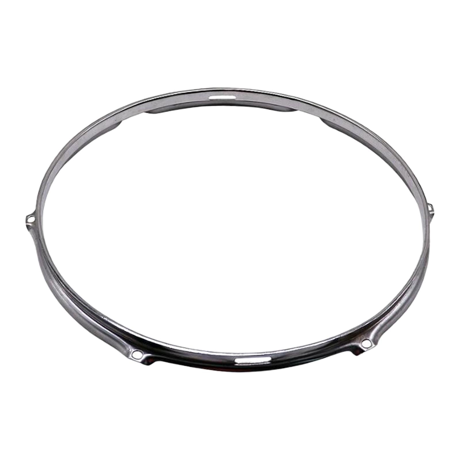 6 Hole Drum Rim Heavy Duty Snare Drum Batter for Accessory Office Instrument 12inch Upper Circle