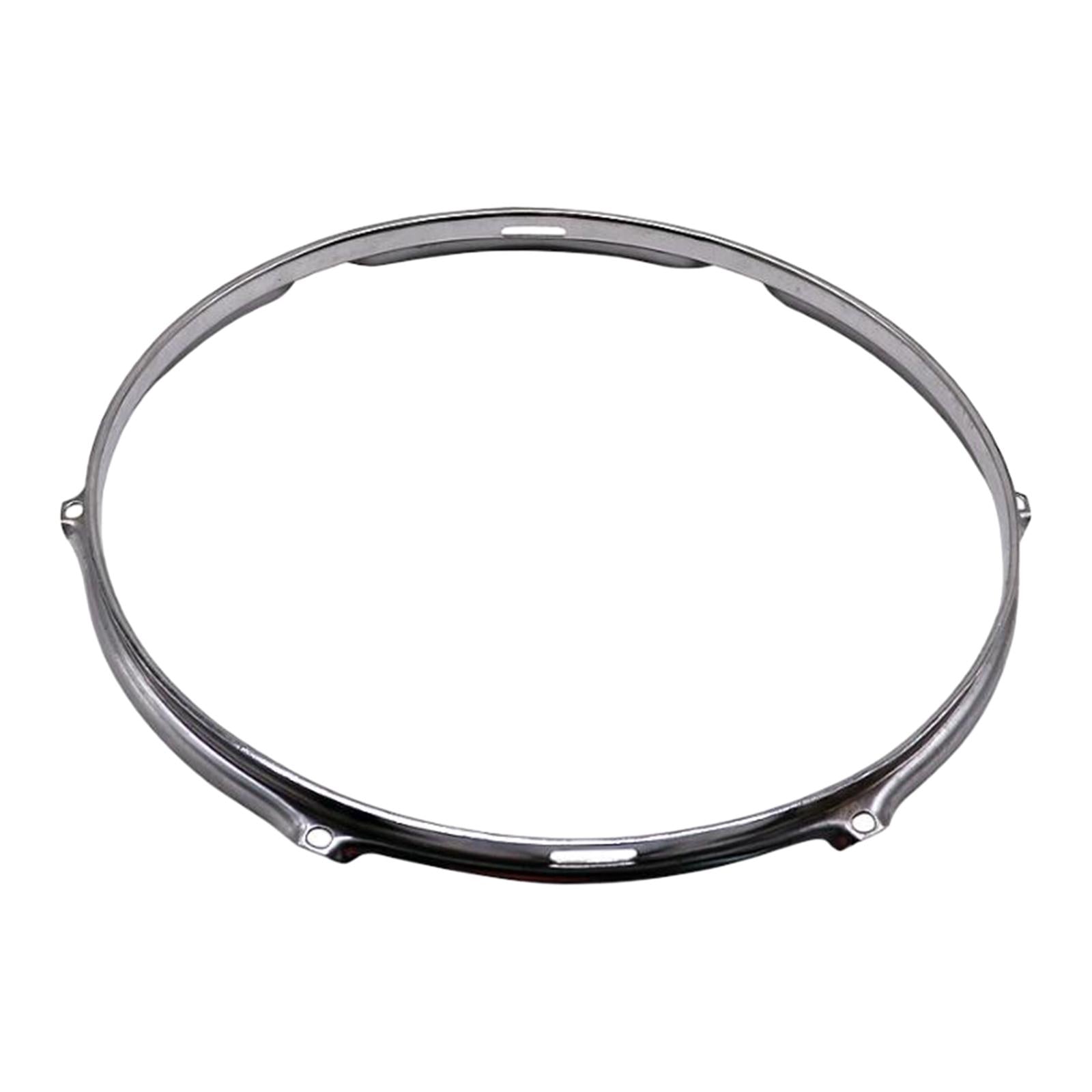 6 Hole Drum Rim Heavy Duty Snare Drum Batter for Accessory Office Instrument 12inch Next Circle