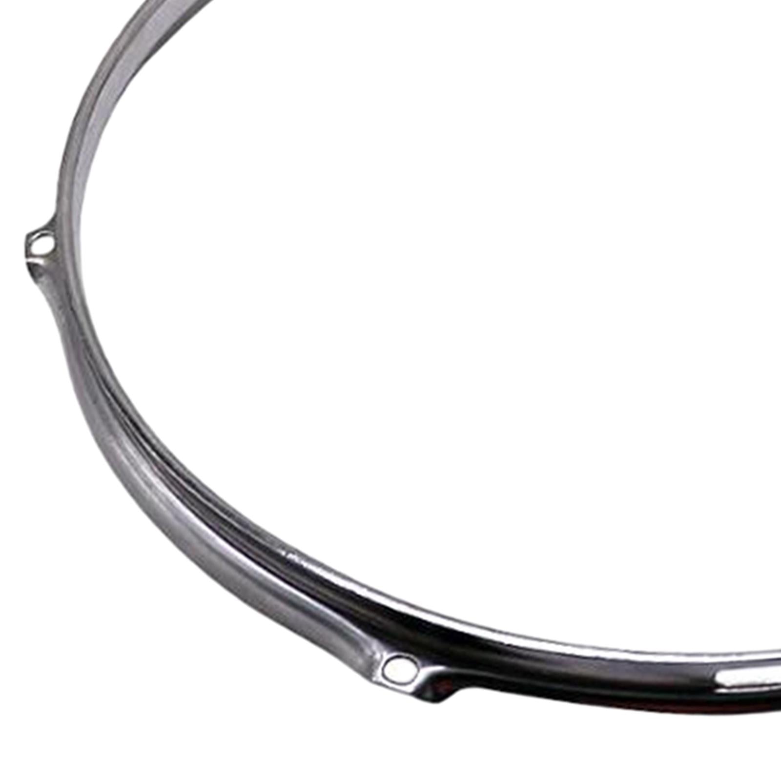 6 Hole Drum Rim Heavy Duty Snare Drum Batter for Accessory Office Instrument 12inch Next Circle