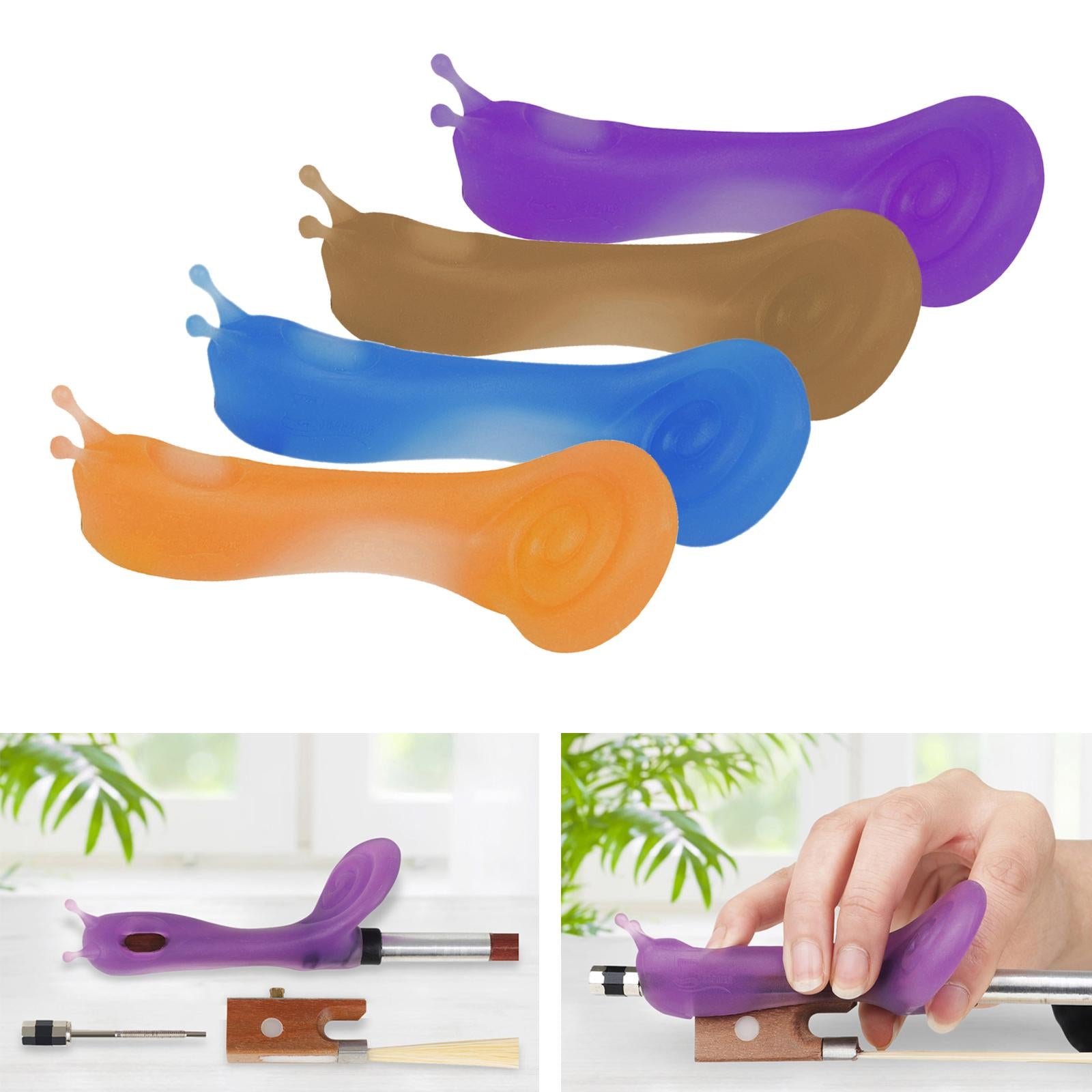 Violin Bow Holder Portable Practice Exercise Guide Bow Straightener Beginner Purple