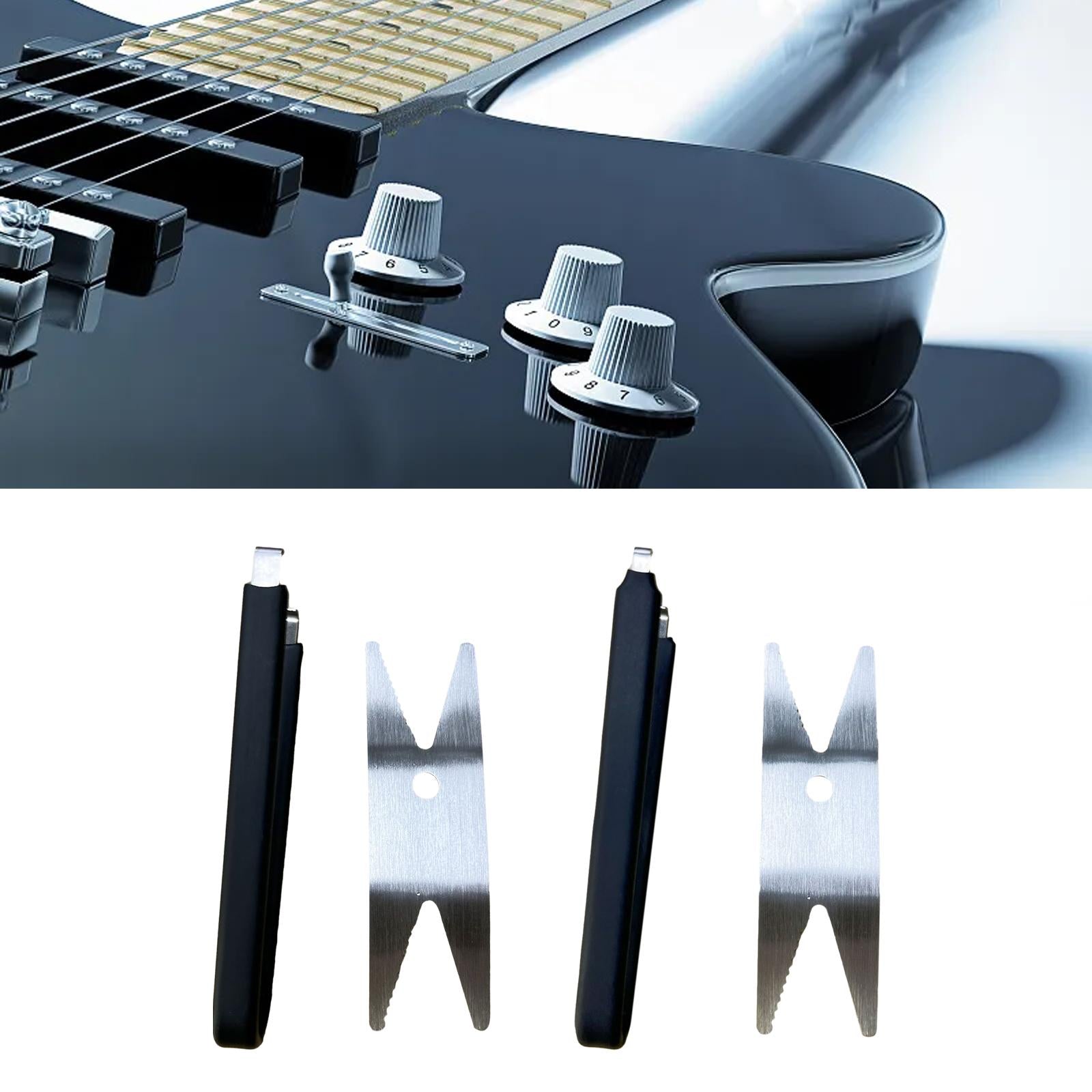 Electric Guitar Knob Extractor Small Guitar Repair Tool for Acoustic Guitar Wide clip head