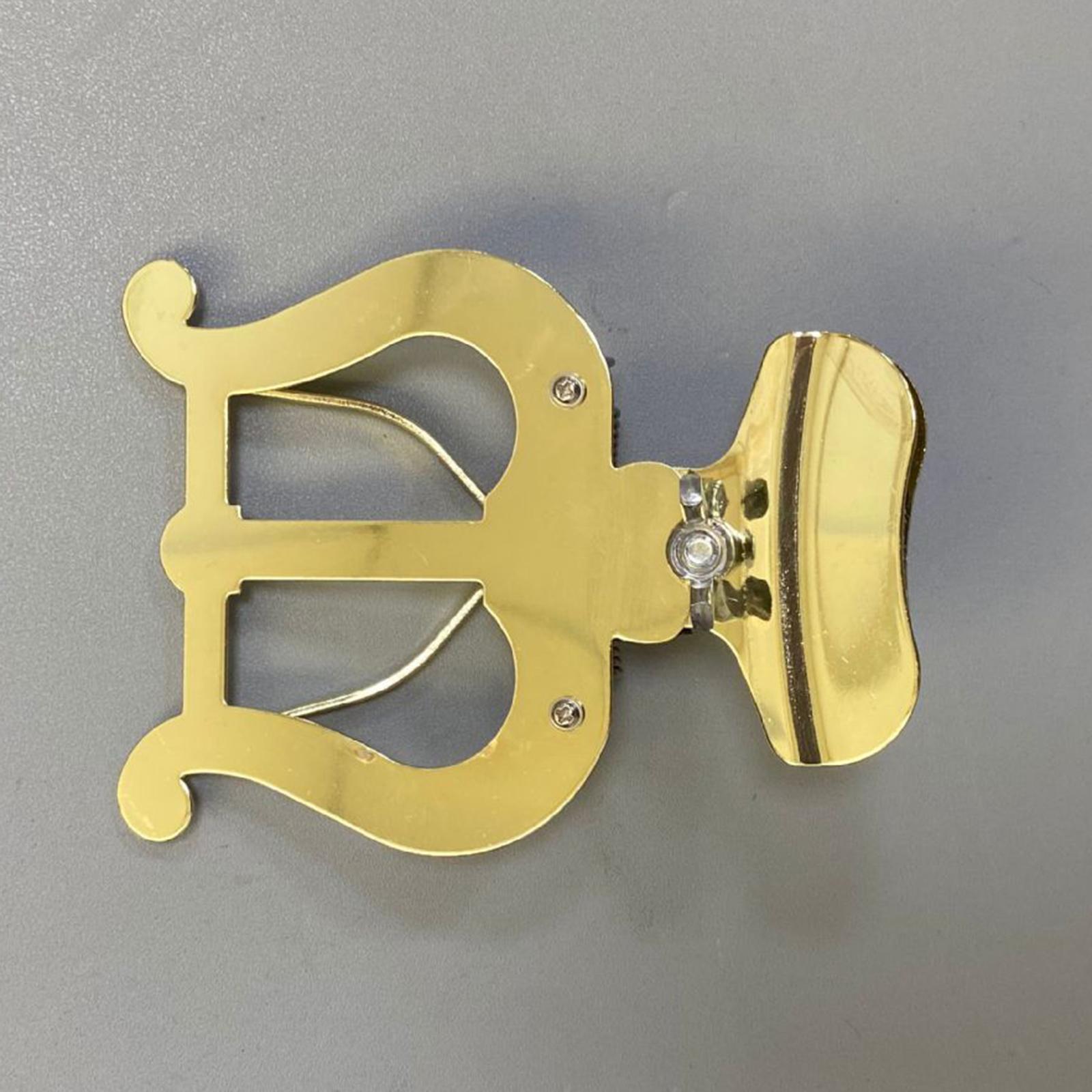 Music Sheet Clip Holder Trombone Music Clip for Travel Textbooks Performance