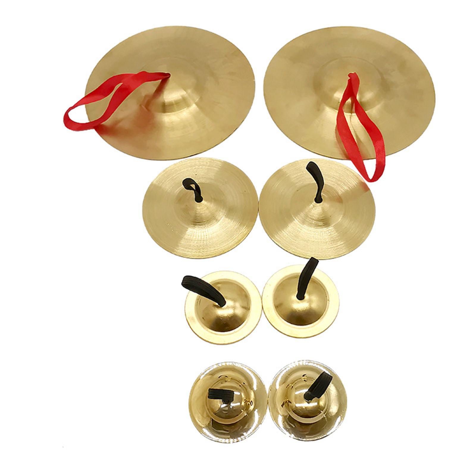 Kids Handheld Cymbals Rhythm Crash Cymbal for Kids for Games Concerts Events 5.2cm