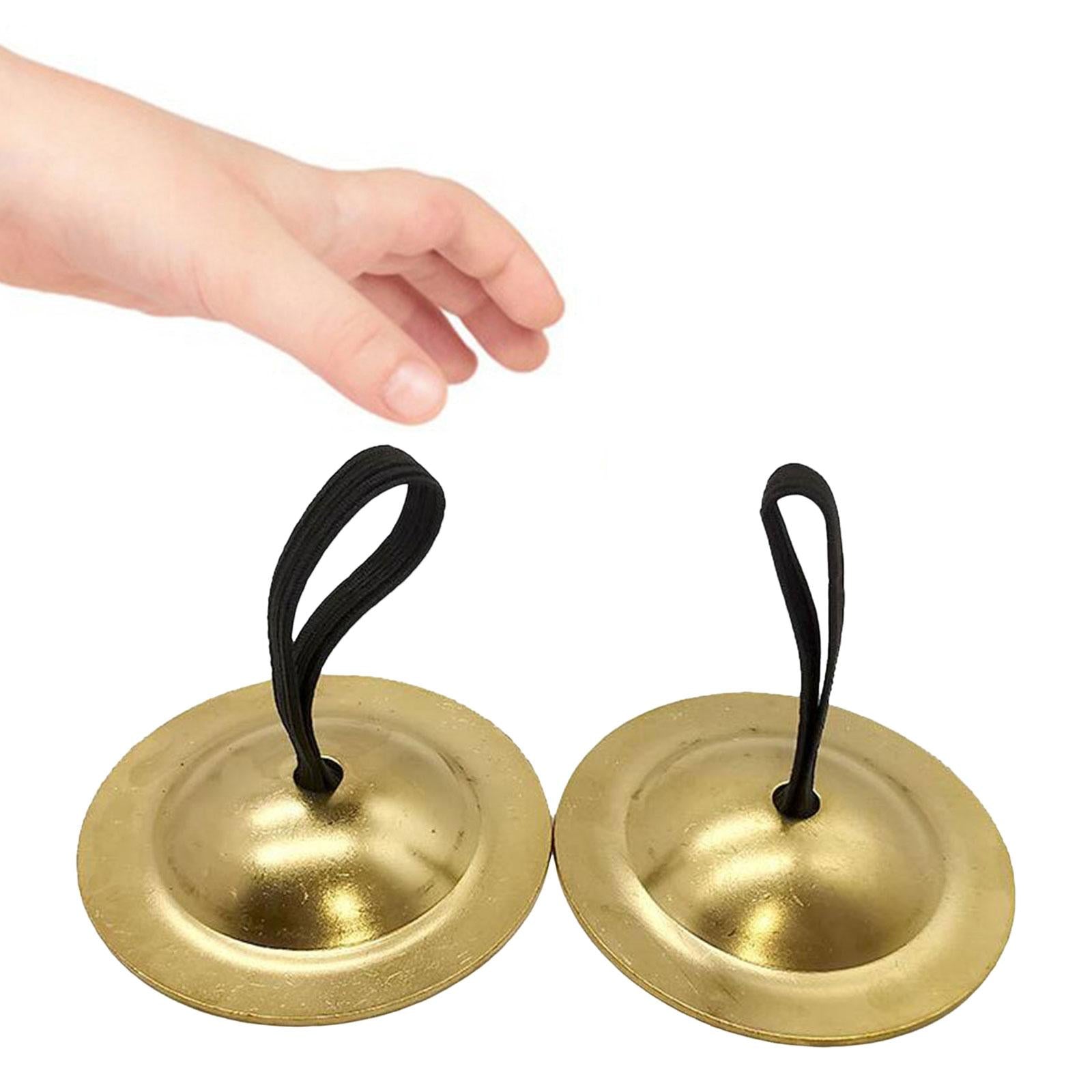 Kids Handheld Cymbals Rhythm Crash Cymbal for Kids for Games Concerts Events 5.5cm