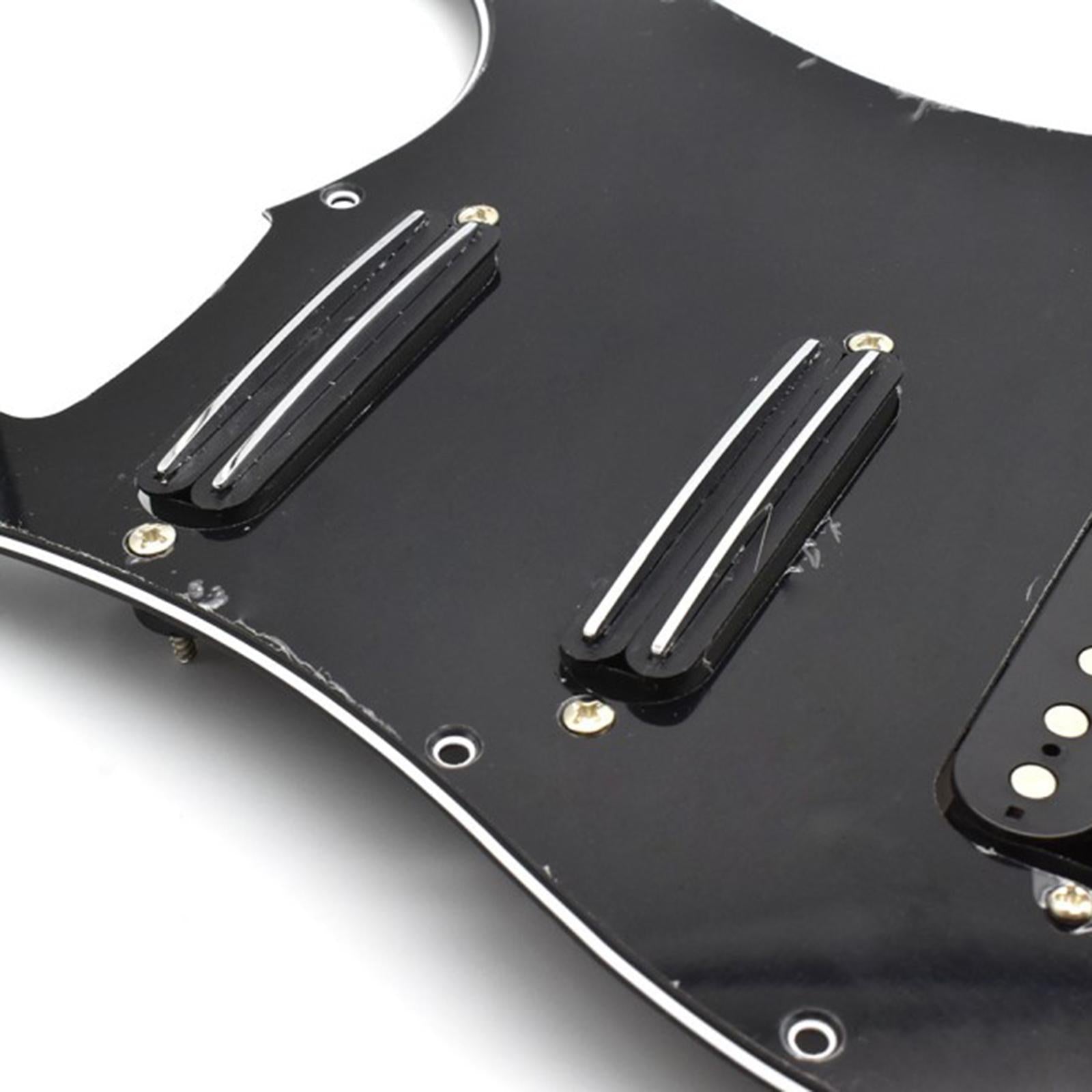 Electric Guitar Pickguard Pickup Left Durable for Electric Guitars Accessory black