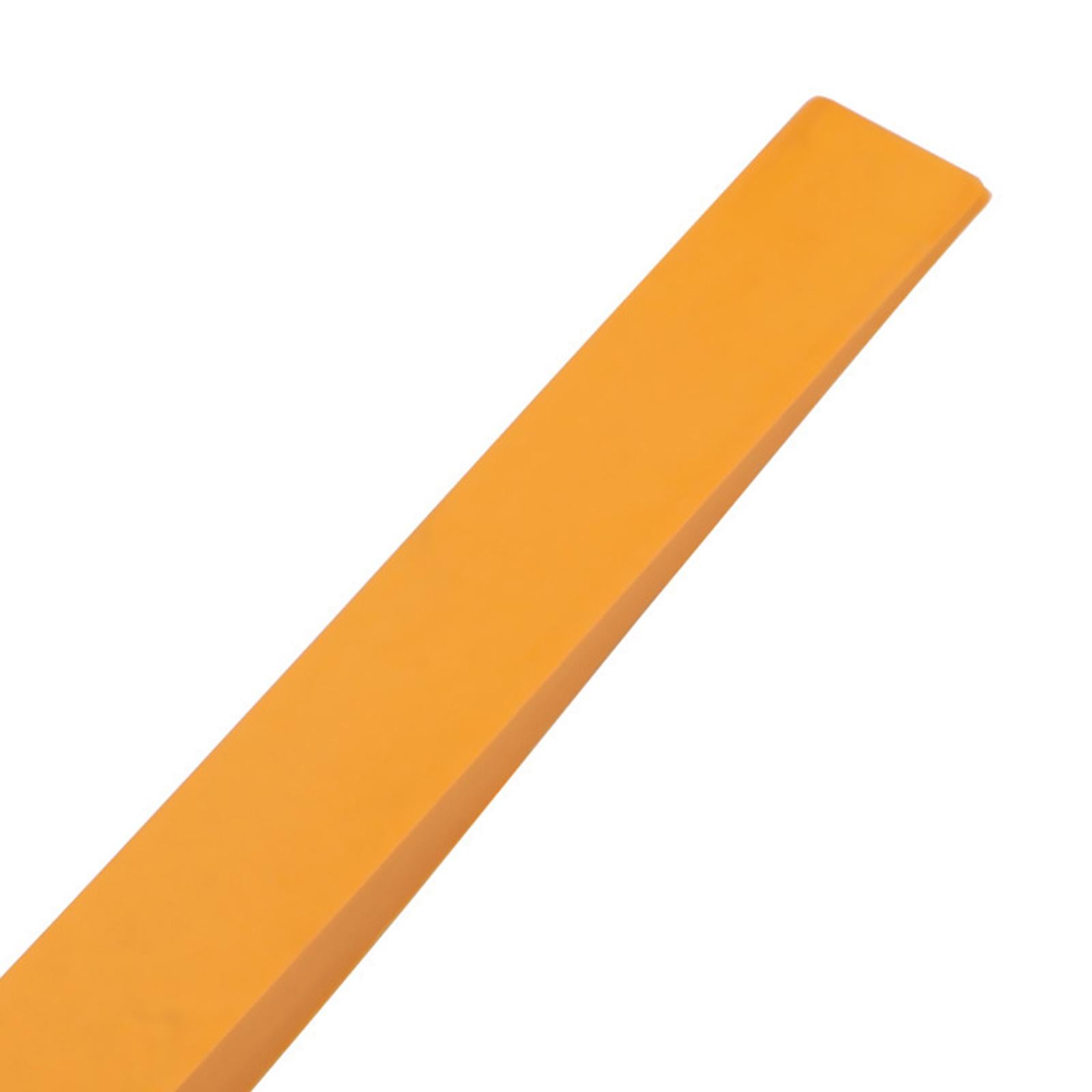 Piano Rubber Wedge Piano Fixing Tool Piano Orange Rubber Tuning Leather Fork