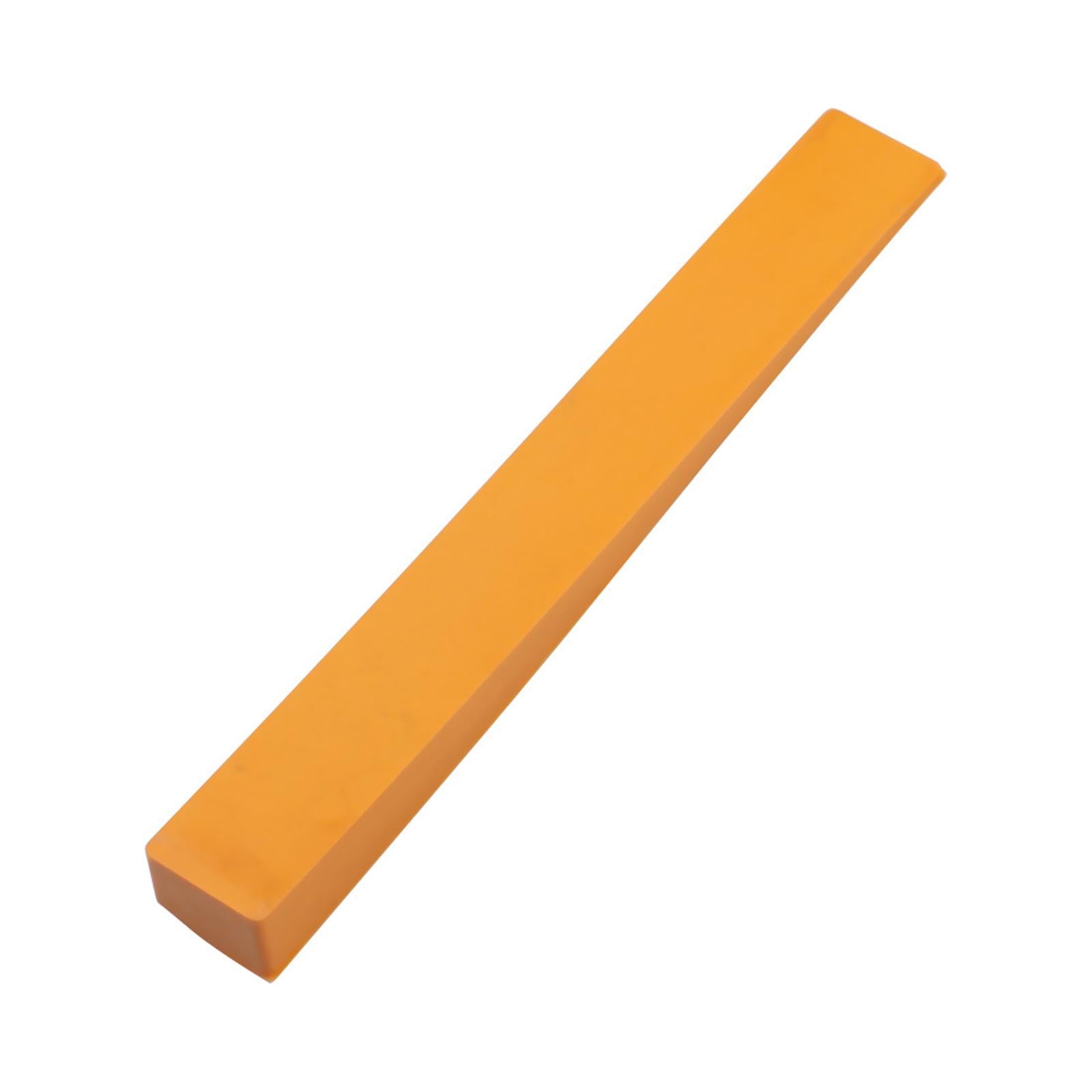 Piano Rubber Wedge Piano Fixing Tool Piano Orange Rubber Tuning Leather Fork