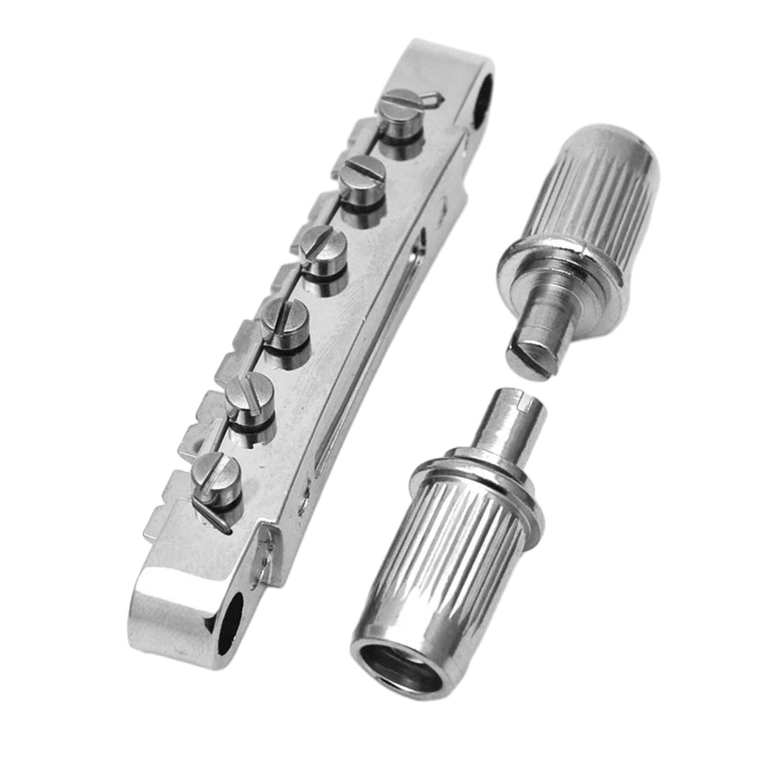 Guitar Saddle Bridge Lightweight Guitar Replacement Parts for String Guitar Argent