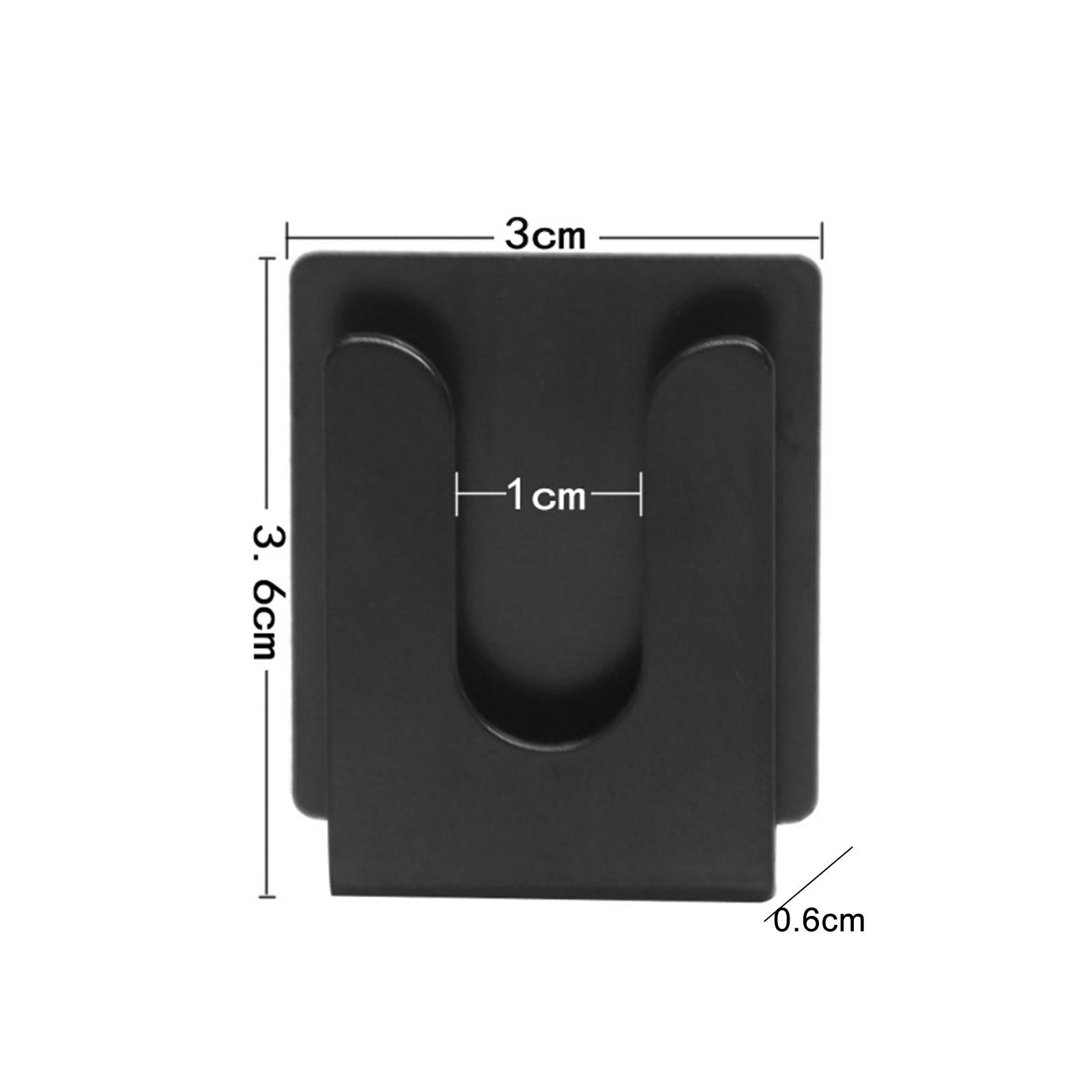 4xAuto Car Microphone Holder Bracket Air Vent Car Microphone Holder for Automobile Vehicle