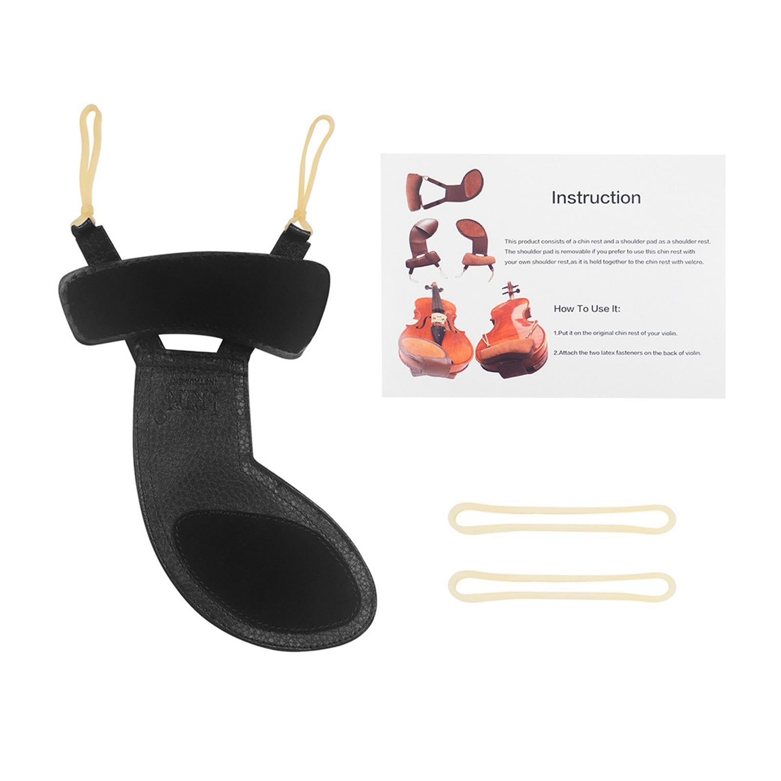 Violin Shoulder Pad Anti Slip Violin Chinrest Cushion for Violin Accessories style A