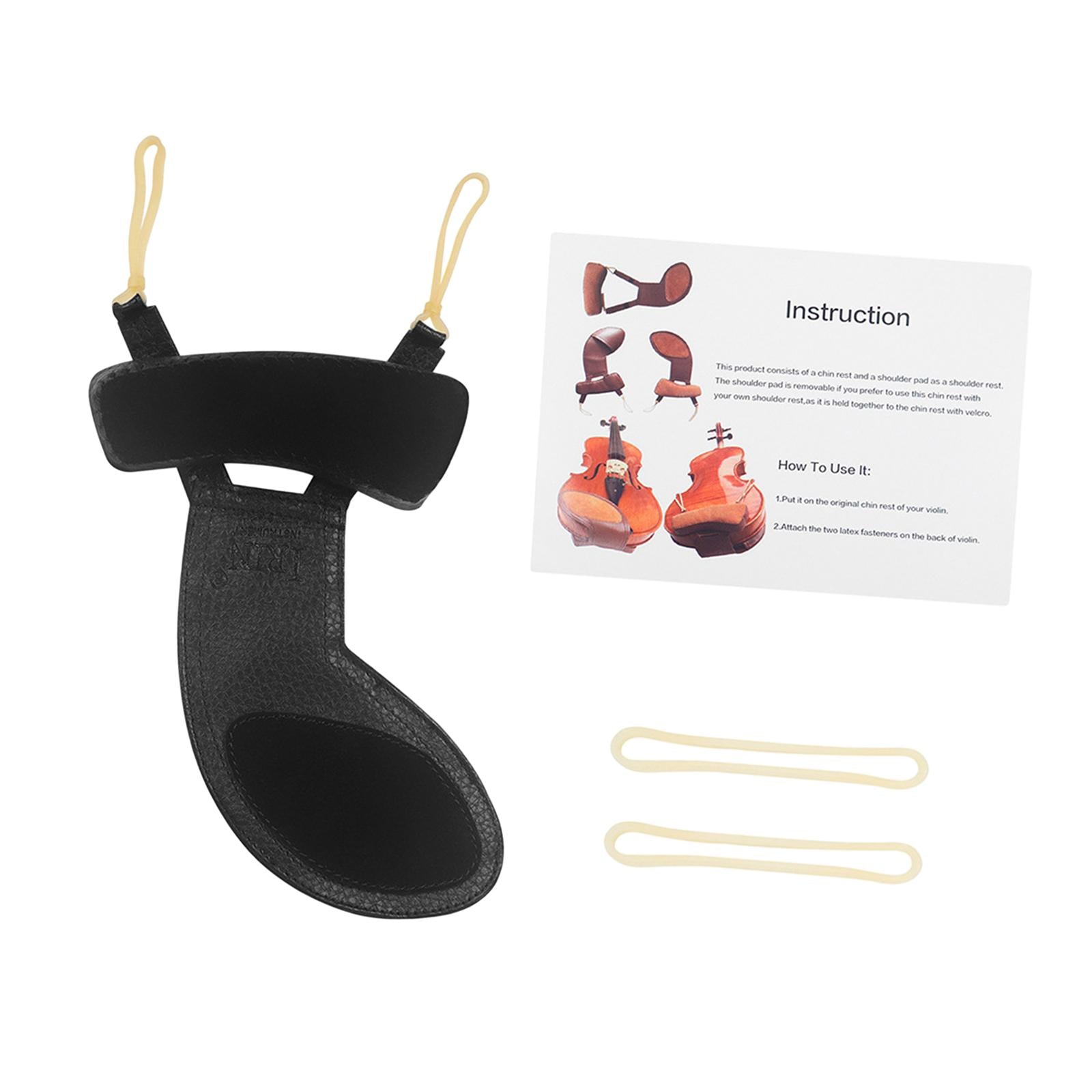 Violin Shoulder Pad Anti Slip Violin Chinrest Cushion for Violin Accessories style A