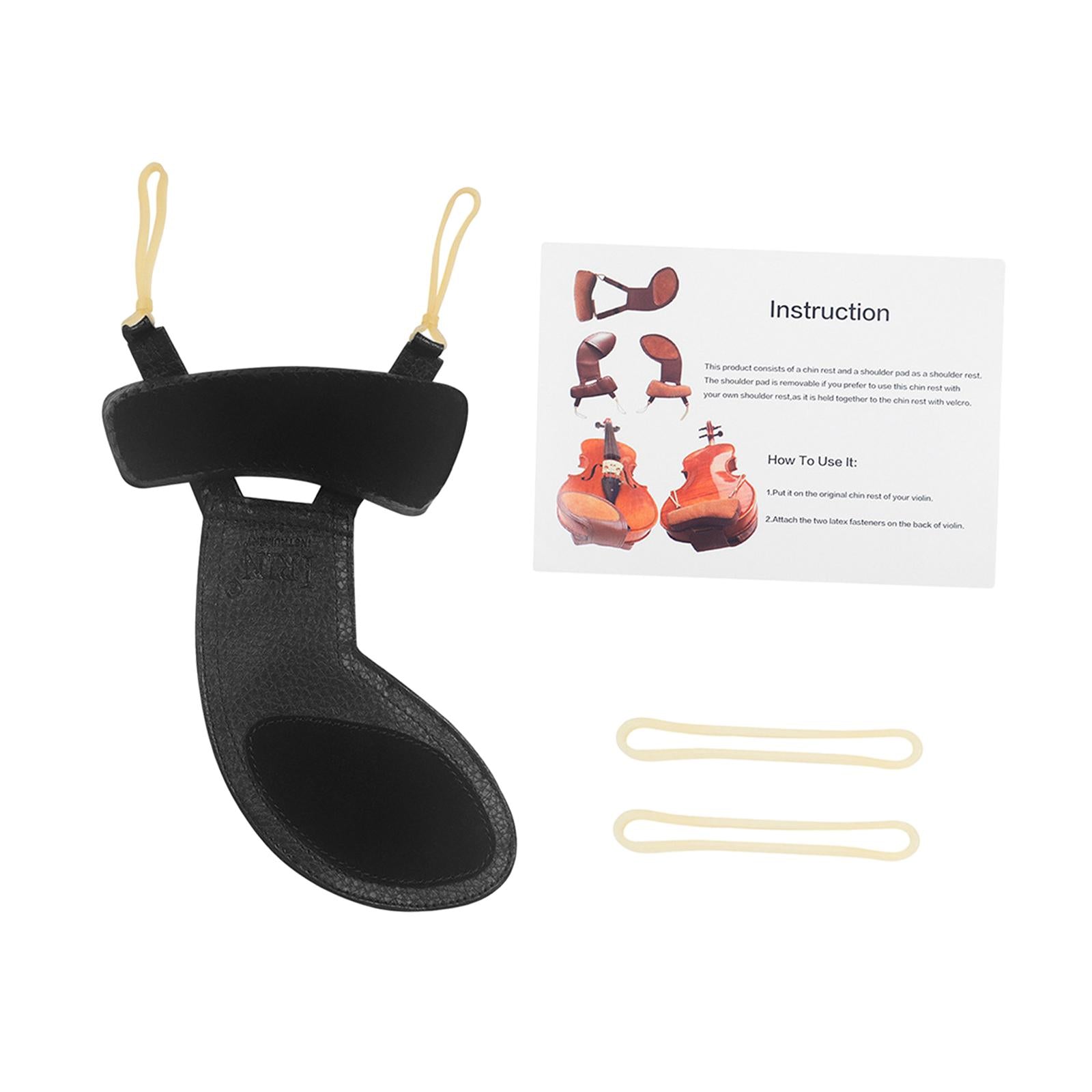 Violin Shoulder Pad Anti Slip Violin Chinrest Cushion for Violin Accessories style B