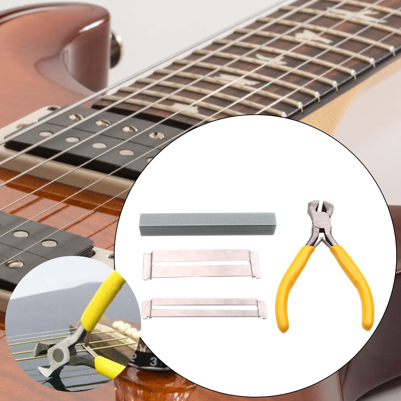 End Nippers Durable with Grinding Stone Guitar Luthier Tool Maintenance Tool Bent Guards