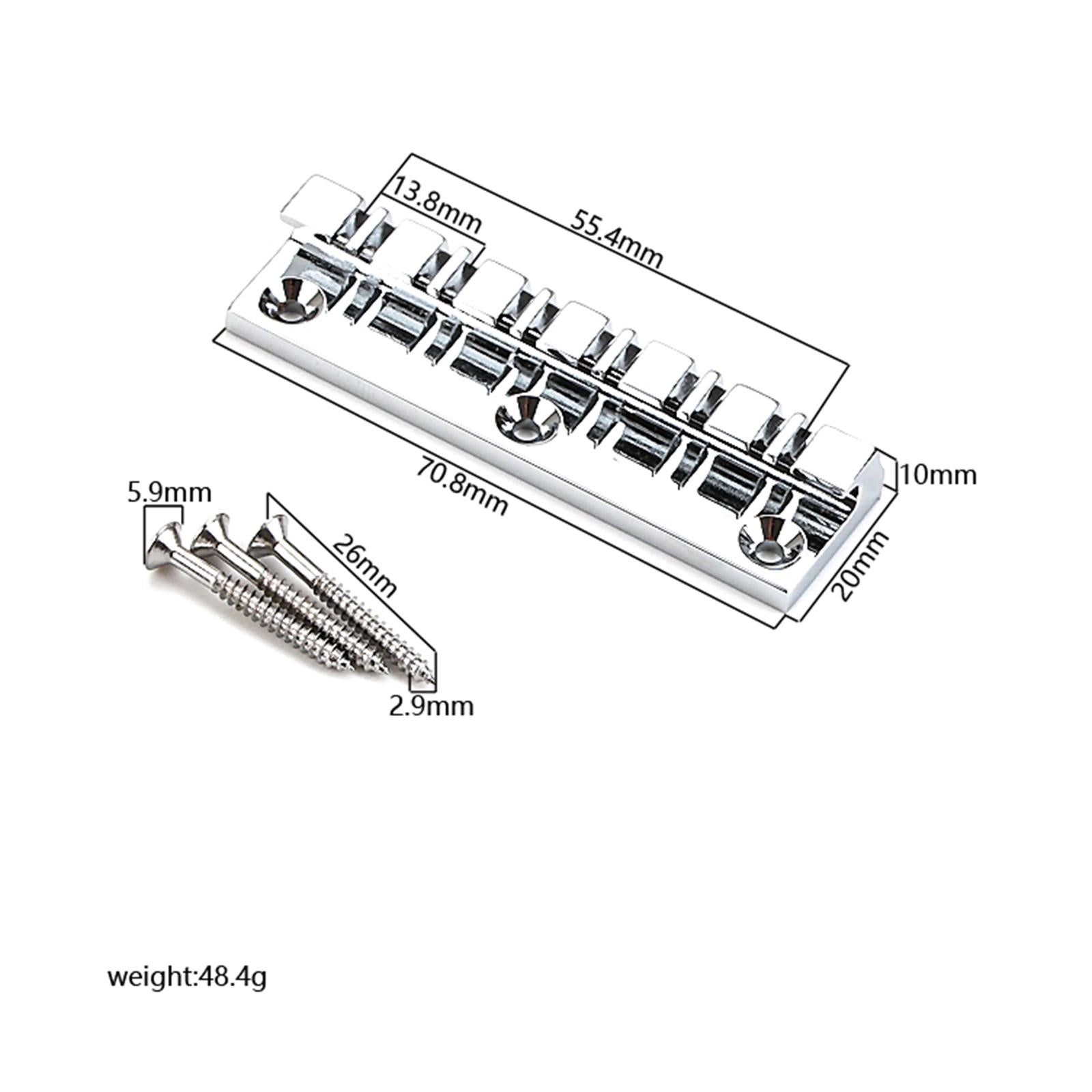 Electric Guitar Bridge for 12 String Modern Type Electric Guitar Spare Parts