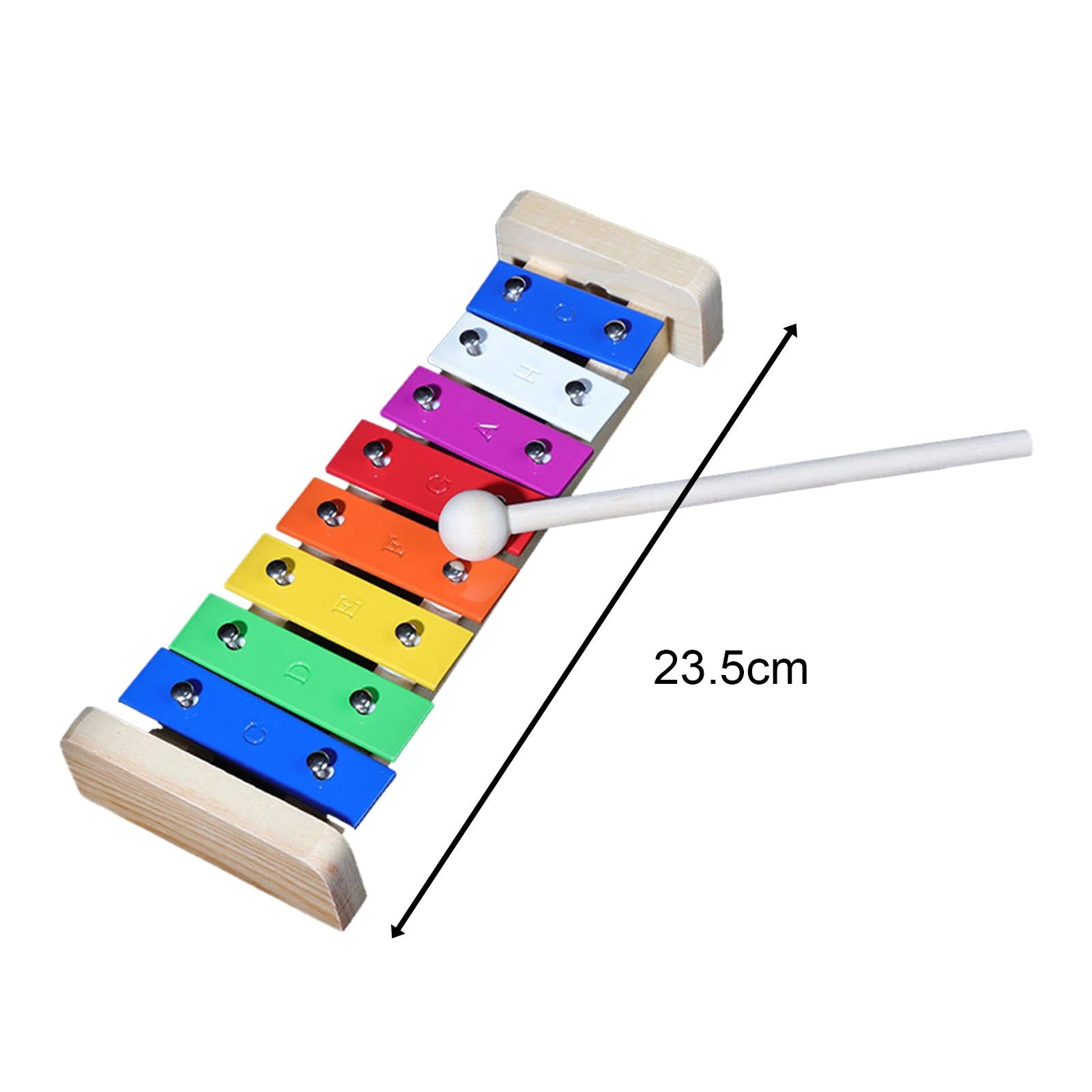 8 Note Glockenspiel Kids Musical Instrument for Beginner Kids and Adult Band