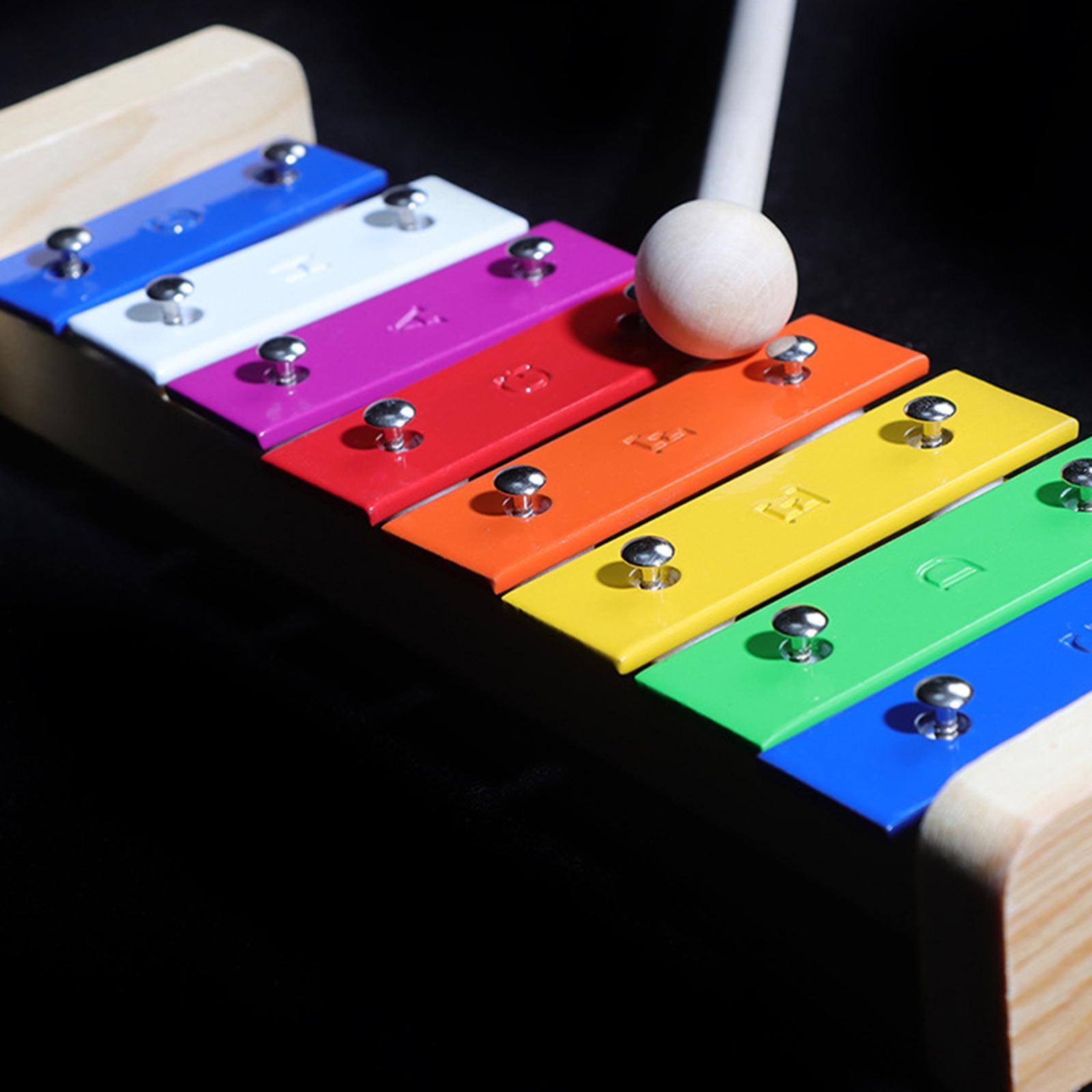 8 Note Glockenspiel Kids Musical Instrument for Beginner Kids and Adult Band