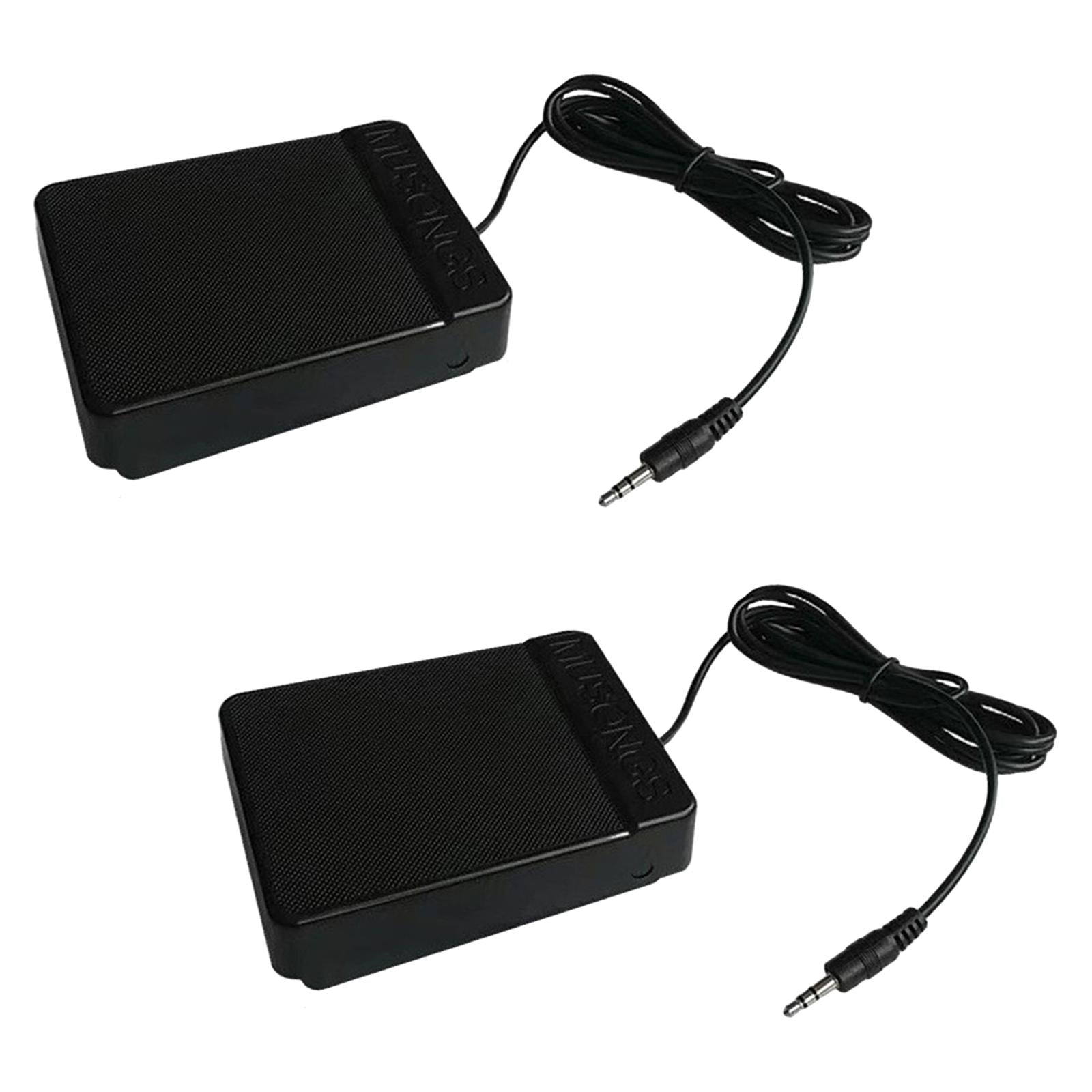 Universal Piano Foot Sustain Pedal Controller Switch for Digital Pianos Accs 3.5mm