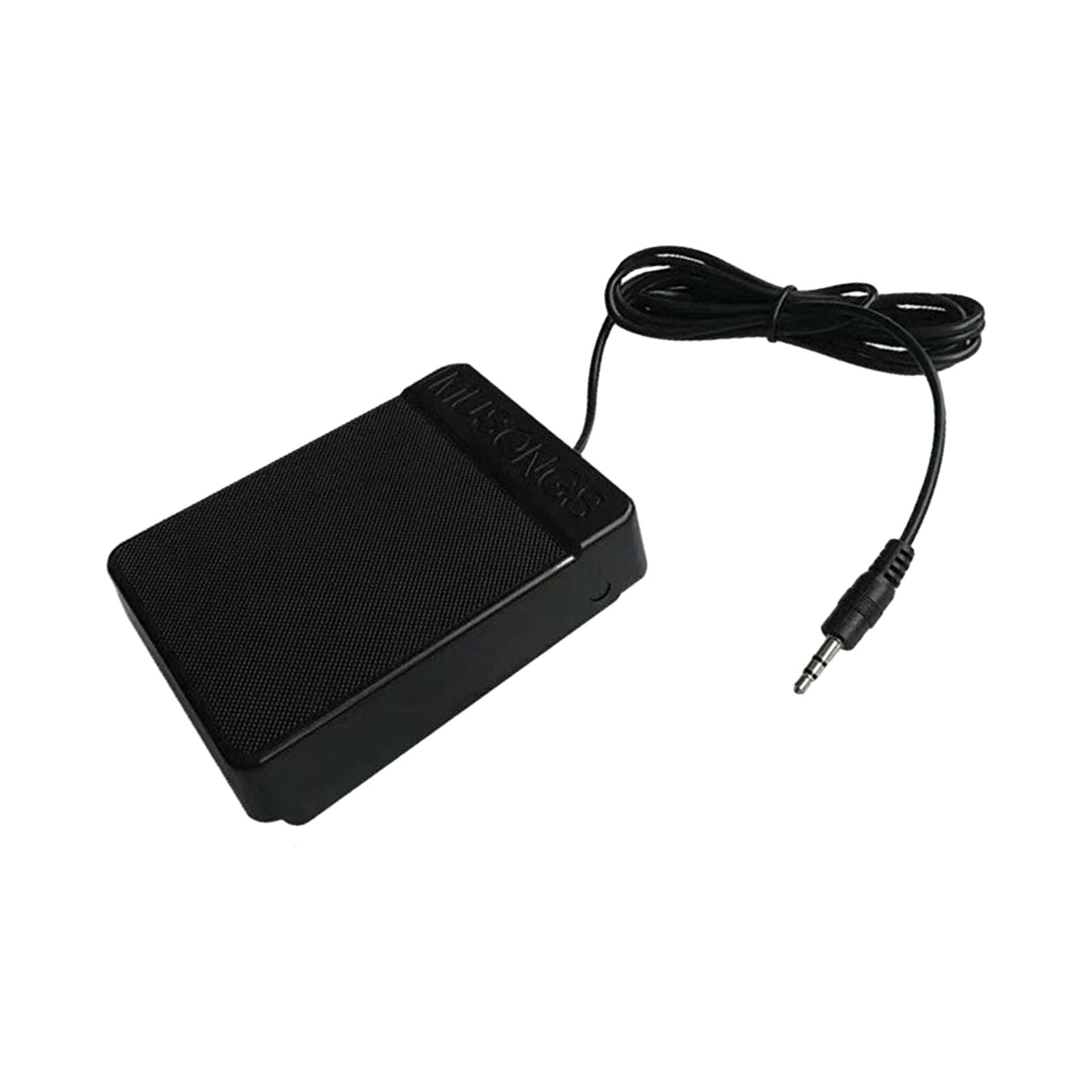 Universal Piano Foot Sustain Pedal Controller Switch for Digital Pianos Accs 6.35mm