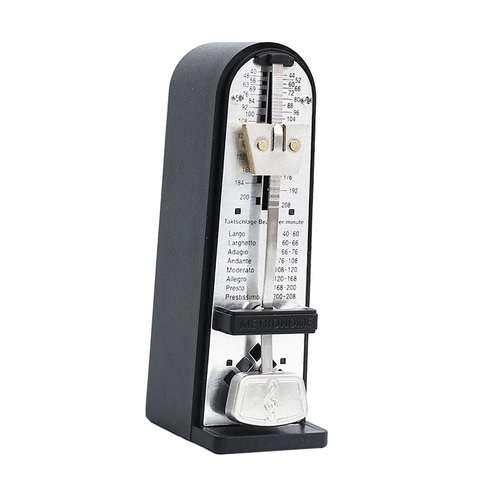 Mechanical Metronome Universal Metronome for Guitar Ukulele Music Instrument Black