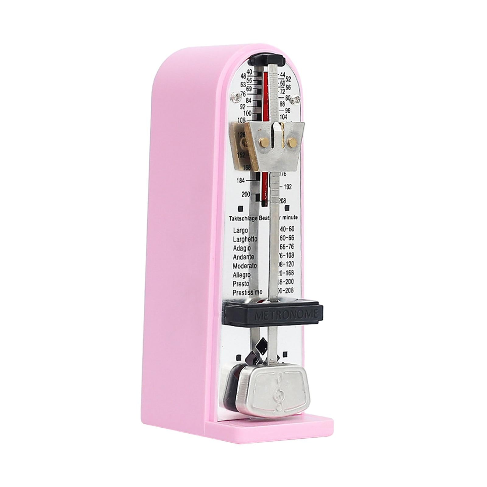 Mechanical Metronome Universal Metronome for Guitar Ukulele Music Instrument Pink