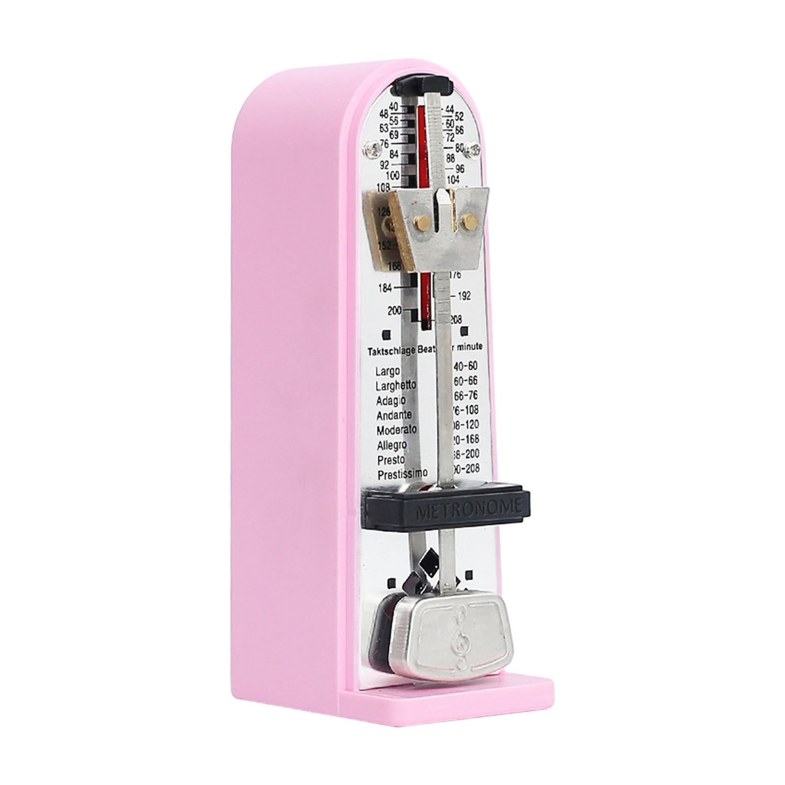 Mechanical Metronome Universal Metronome for Guitar Ukulele Music Instrument Pink