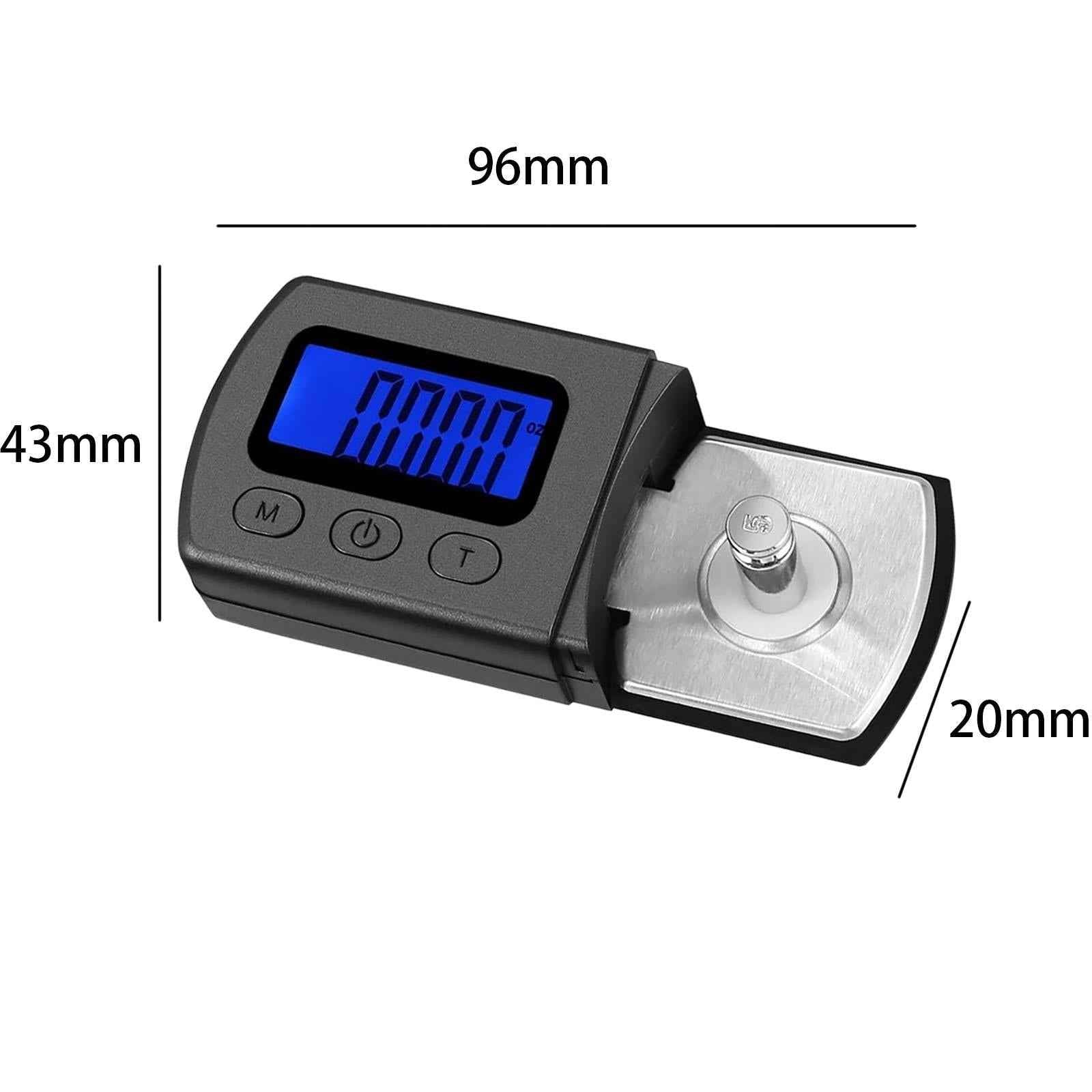 Stylus Turntable Force Scale Gauge Stylus Pressure Gauge Durable 0.01G/5.00G