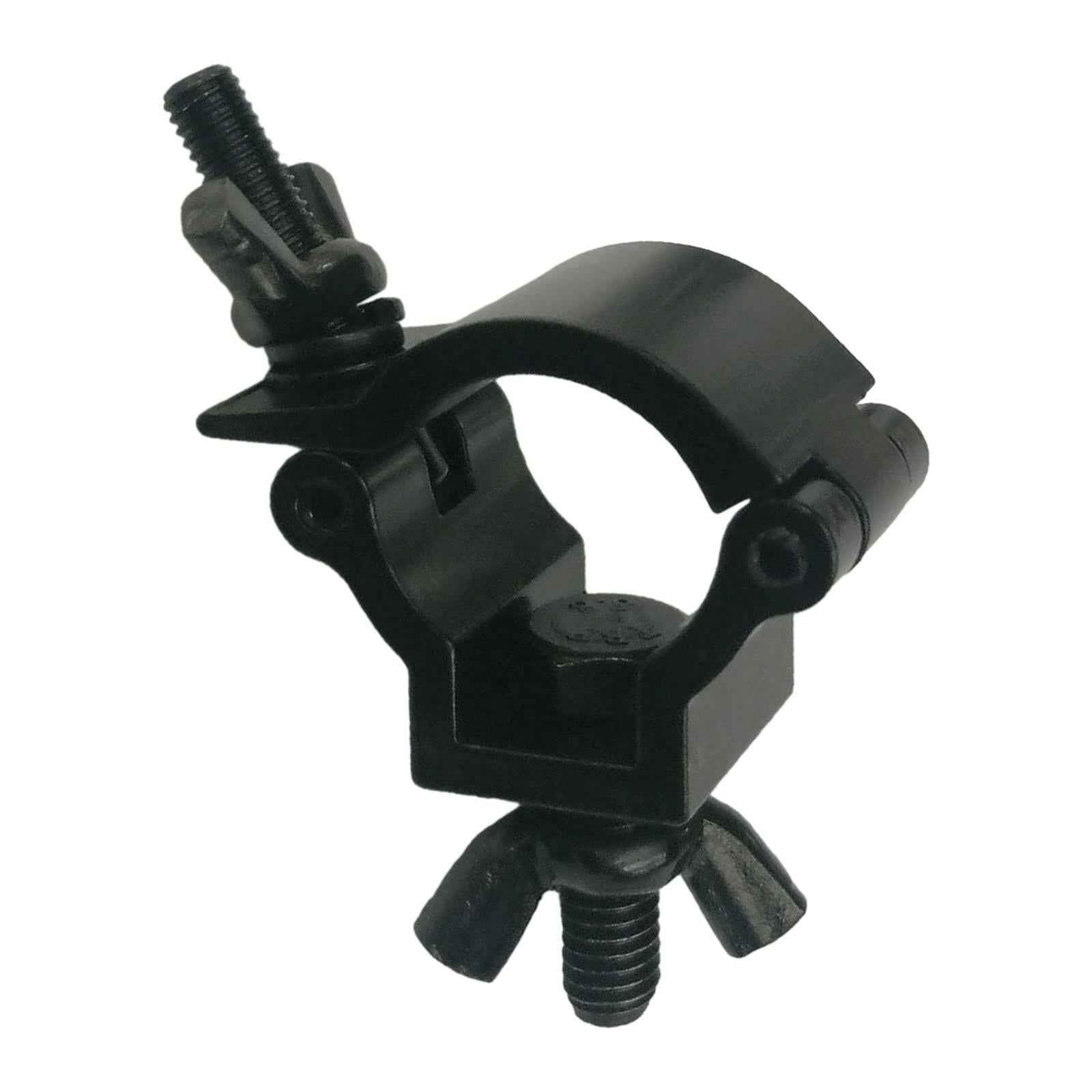 Stage Light Clamp Aluminum DJ Light Clamp for Lights LED Stage Lighting Black for 24 to 26mm