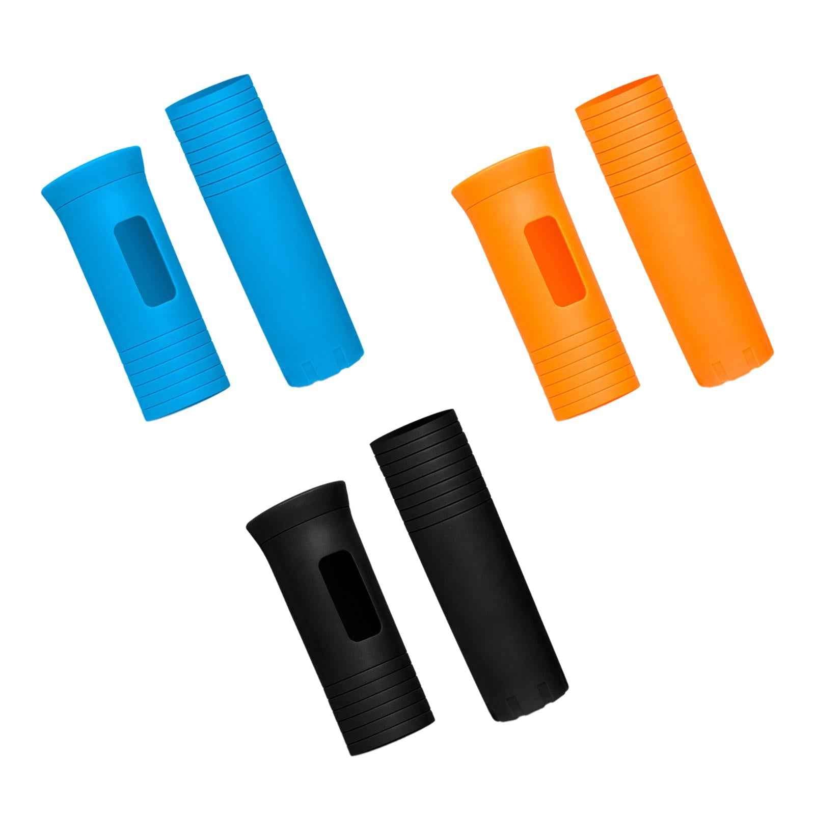 Cordless Handheld Mic Protection Sleeve Microphone Handle Cover for KTV Live Blue