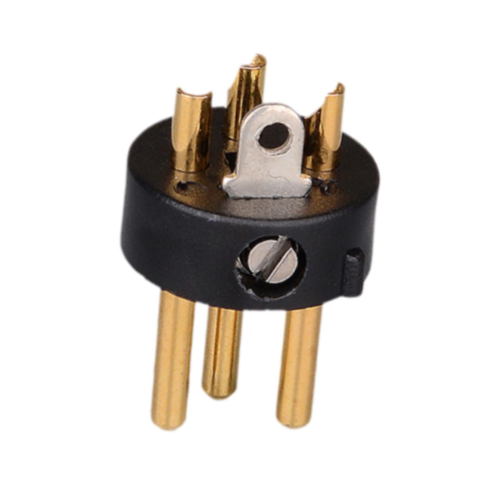 10 Pieces Mic 3 Pin Connector Accessories for Power Amplifier Speaker Studio