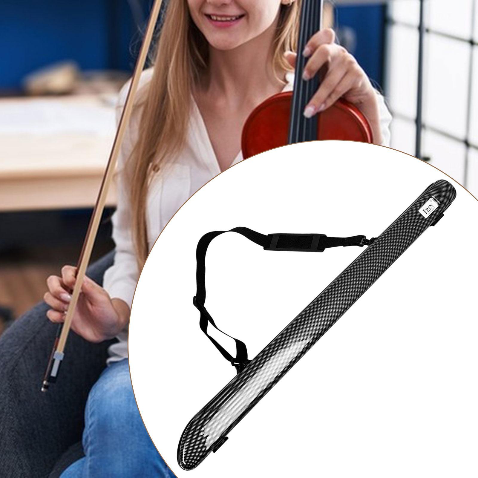 Bow Case Full Protection Portable Music Lover Gift Scratch Resistant Bow Box black