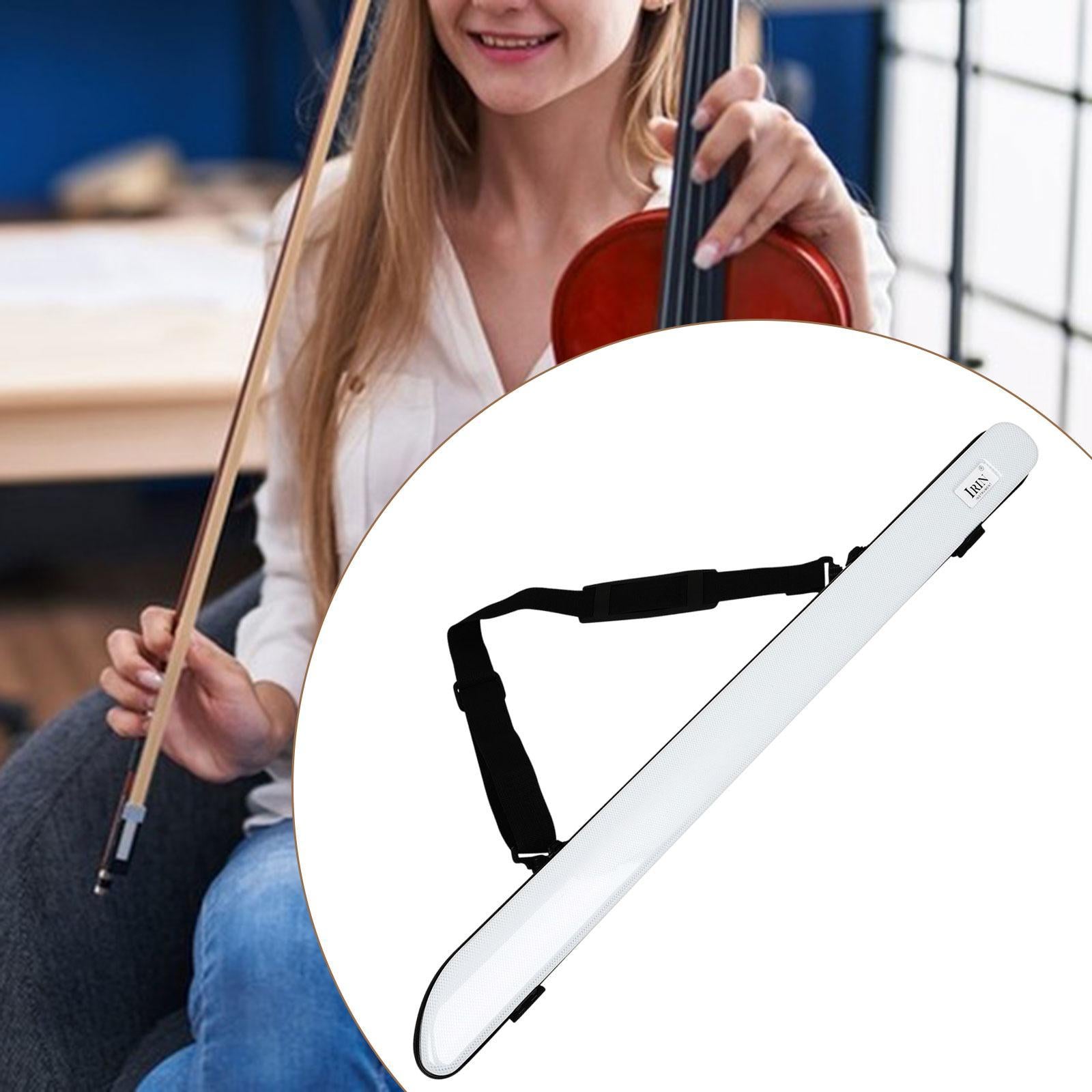 Bow Case Full Protection Portable Music Lover Gift Scratch Resistant Bow Box white