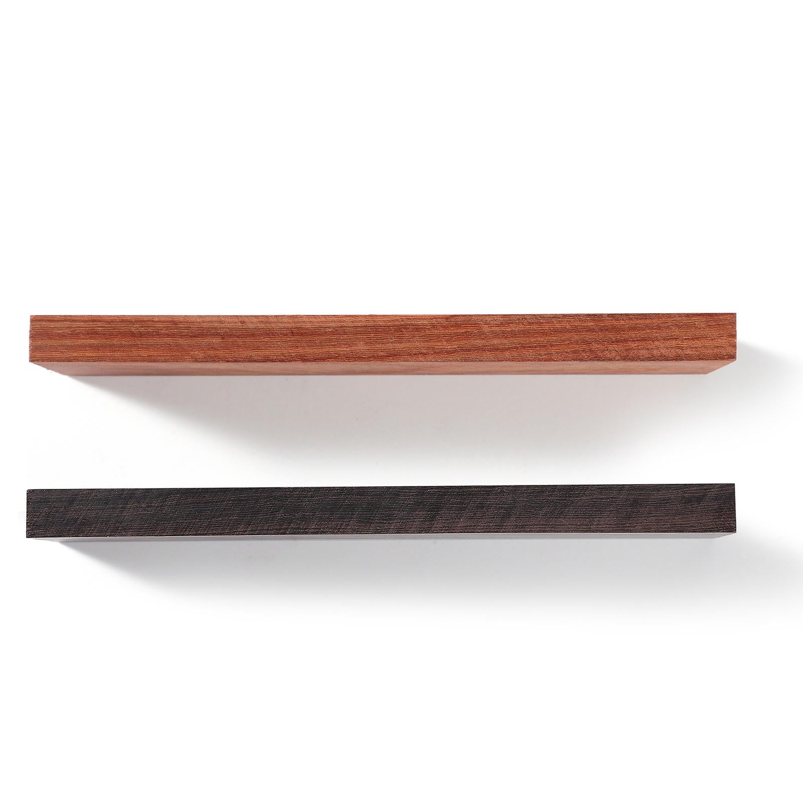 Blackwood Lumber DIY Guitar Picks Fades Resistant Handle DIY Material Lumber 2 pc