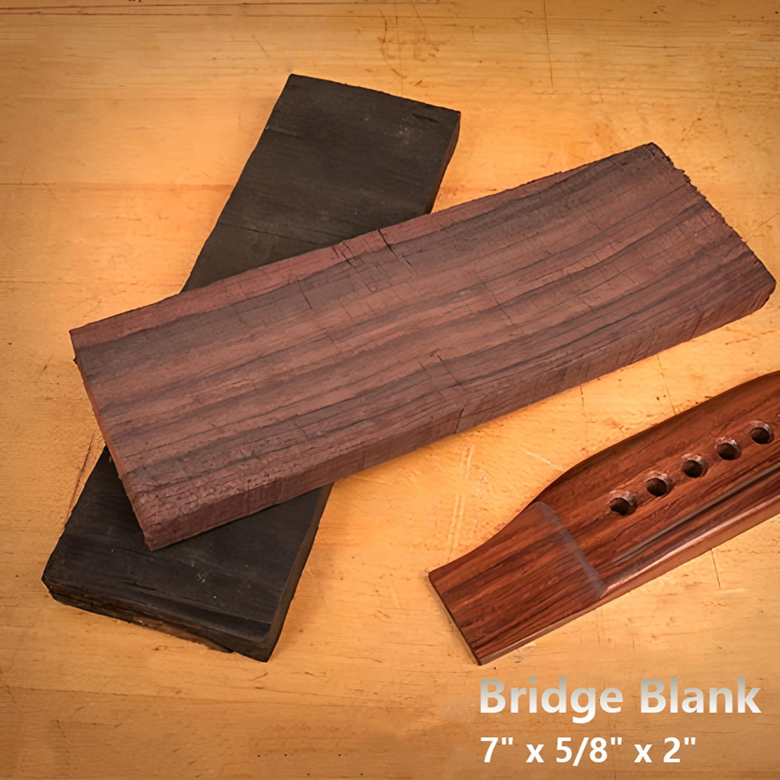 Blackwood Lumber DIY Guitar Picks Fades Resistant Handle DIY Material Lumber 2 pc