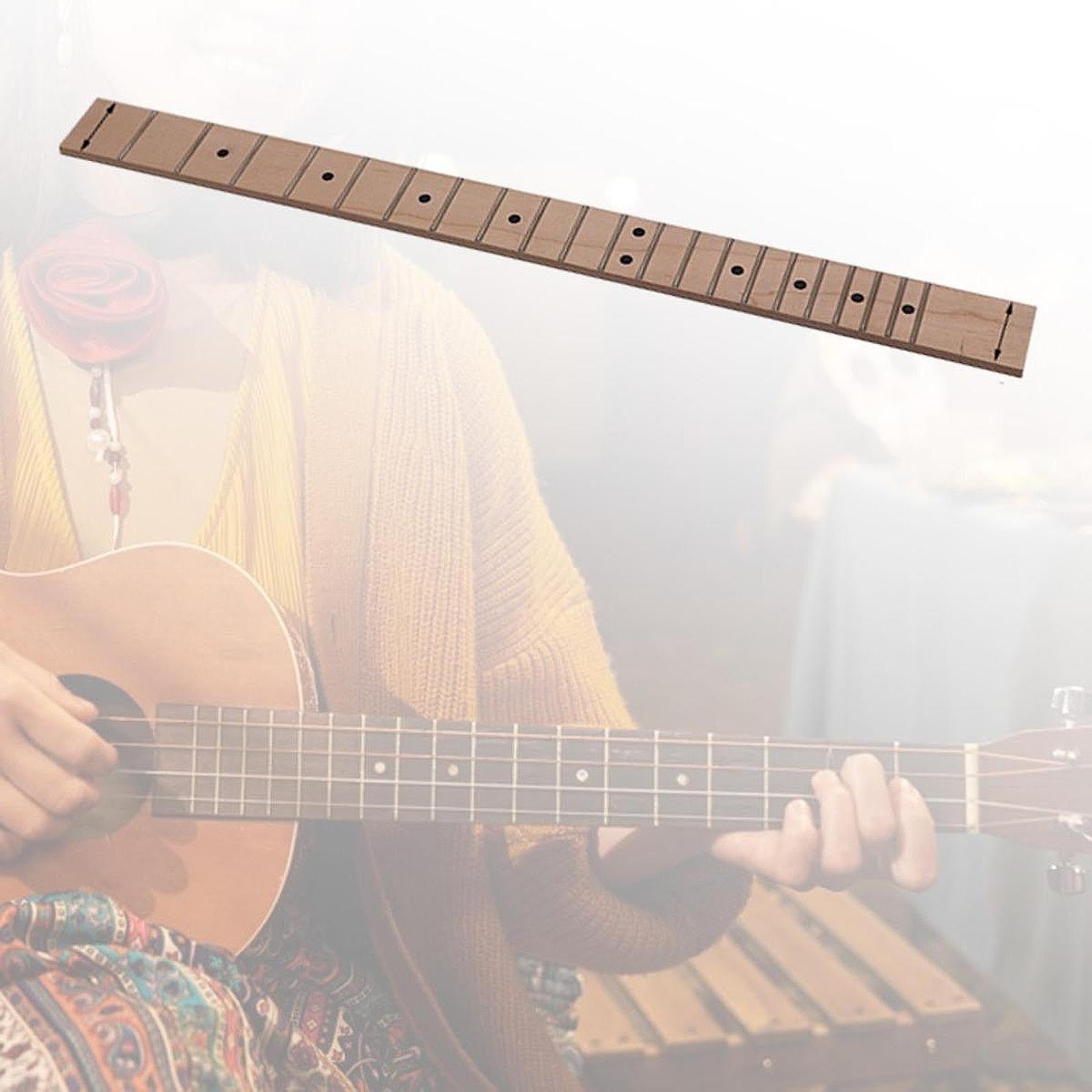 Black Dot Electric Guitar Fretboard Wooden Easy to Install Maple Fingerboard