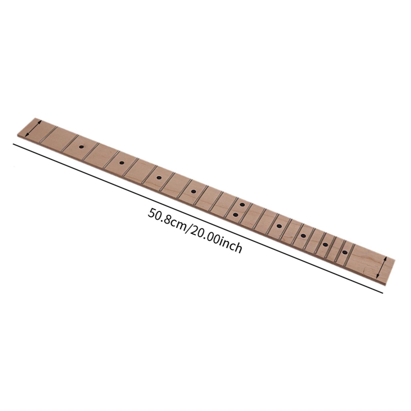 Black Dot Electric Guitar Fretboard Wooden Easy to Install Maple Fingerboard