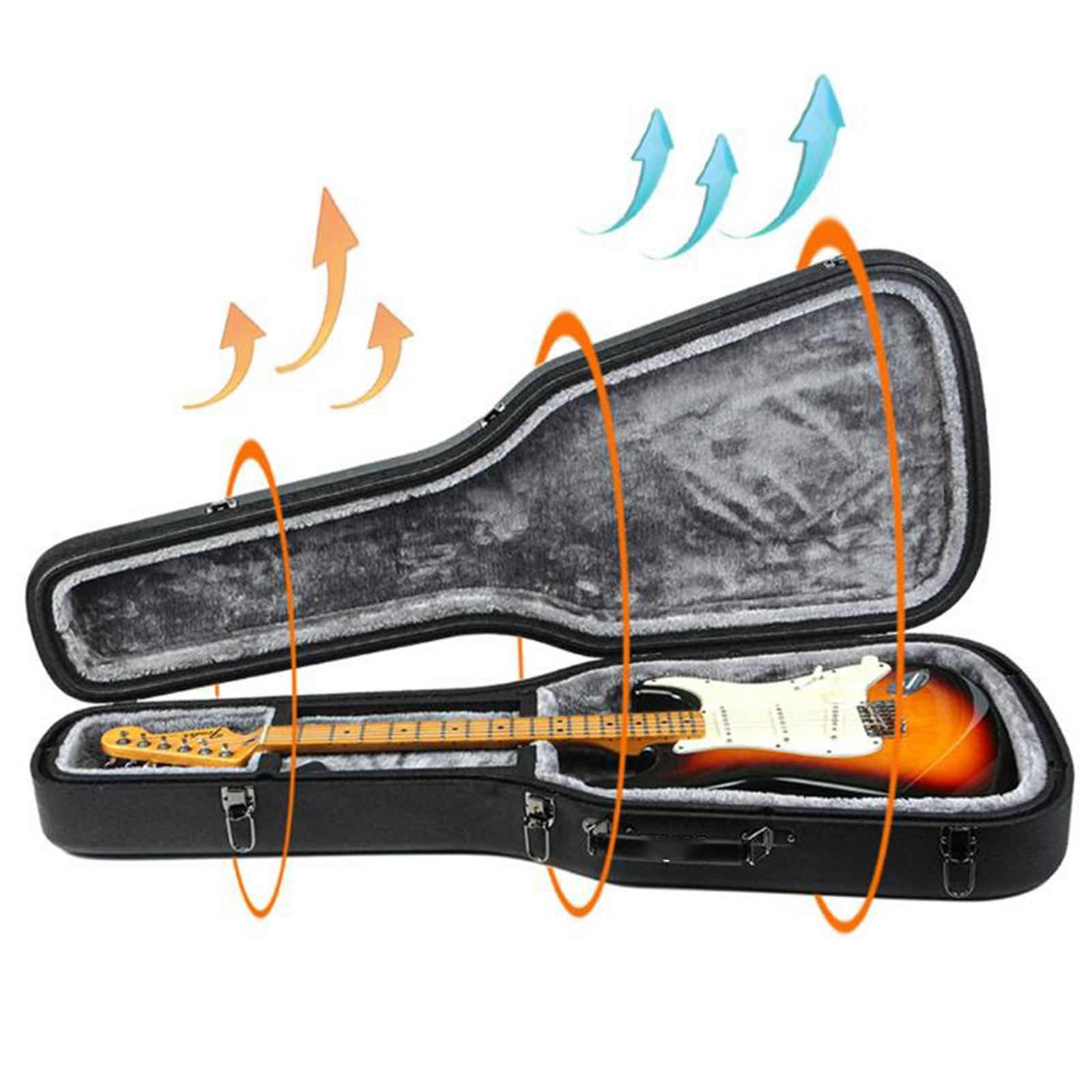 Guitar Case Handheld with Handle Thickened Straps Travel Electric Guitar Bag