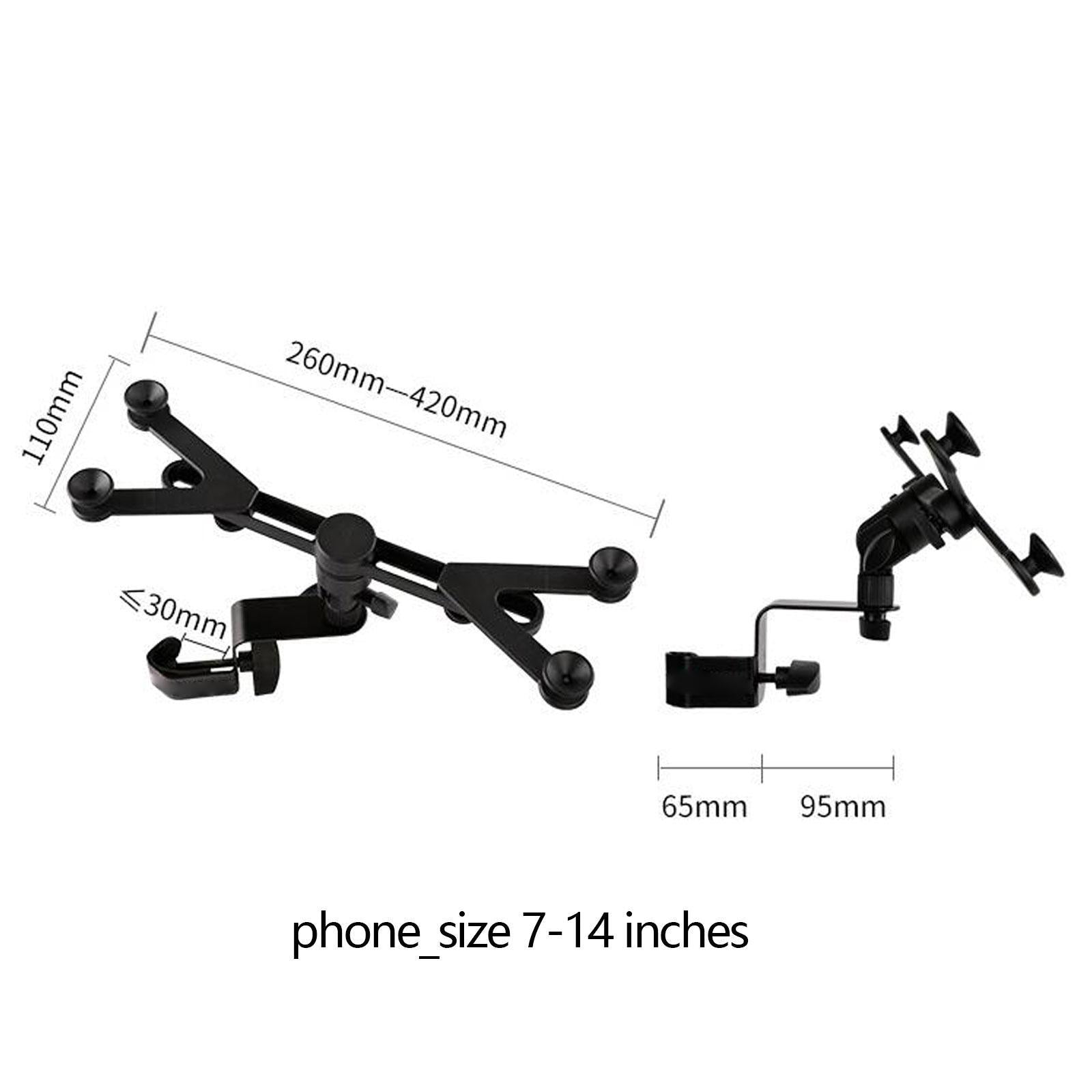 Adjustable Phone Tablet Holder Guitar for and Music Stand Stylish